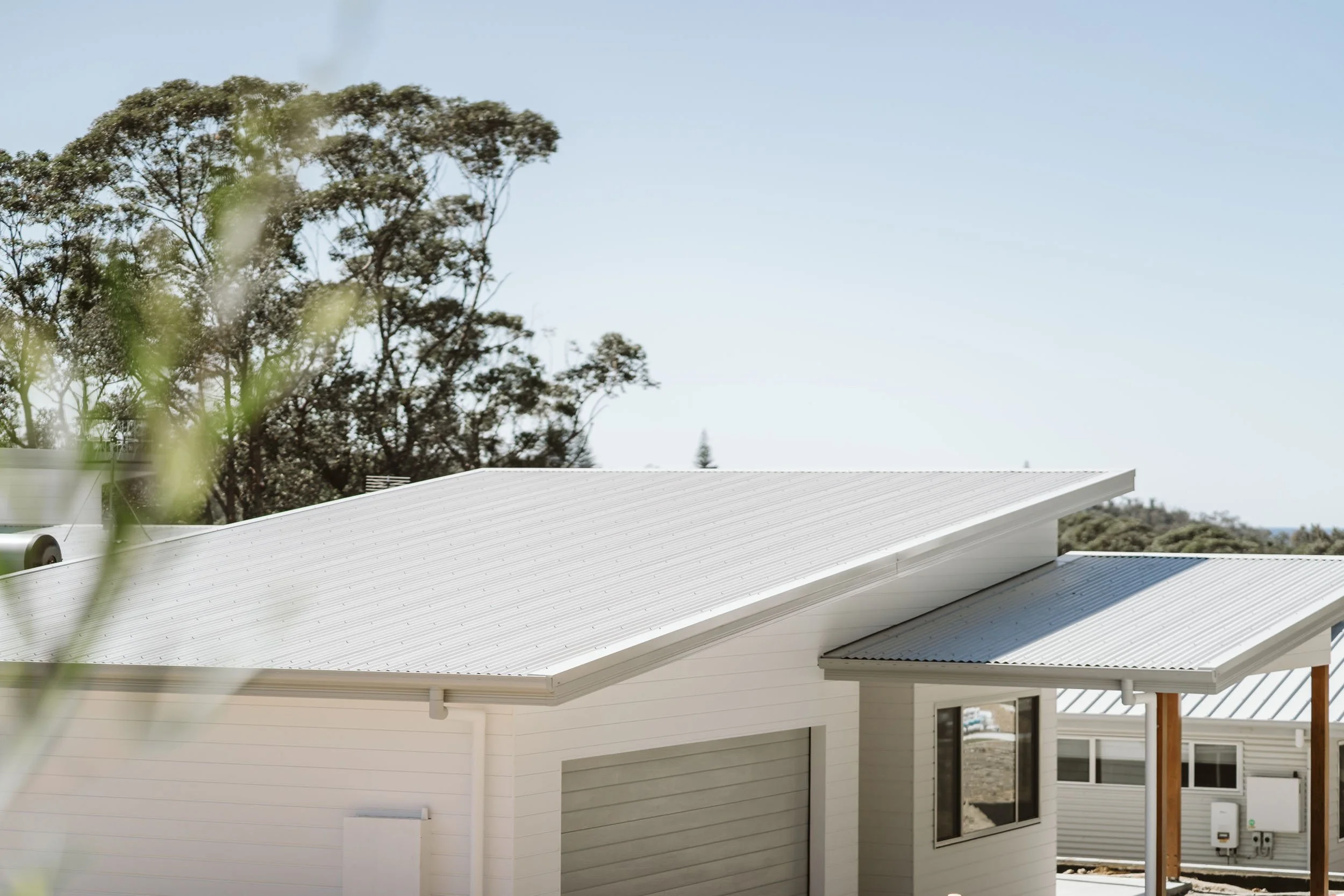 Exterior of the Manyana custom home build by New View Building Solutions