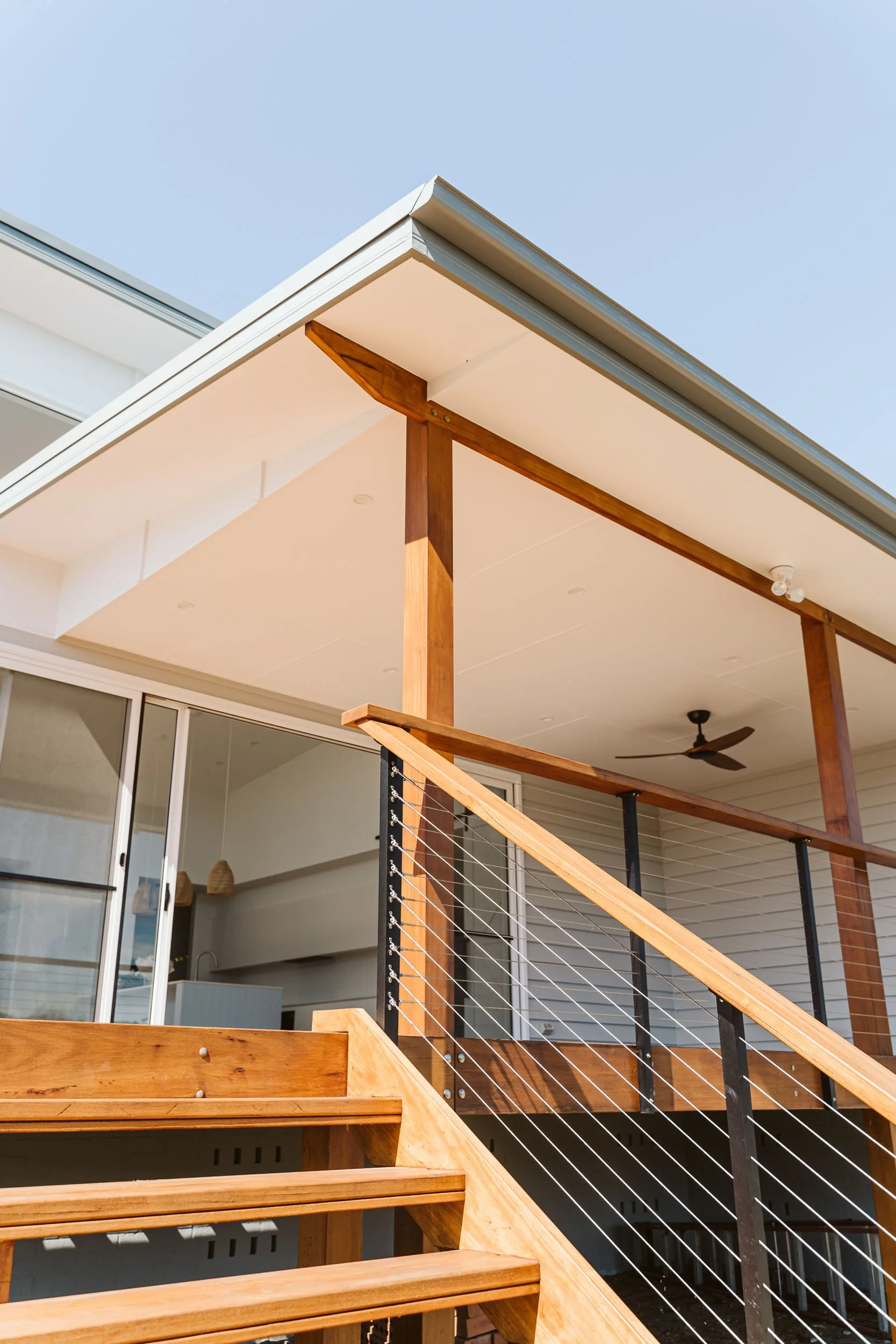 Exterior of the Manyana custom home build by New View Building Solutions