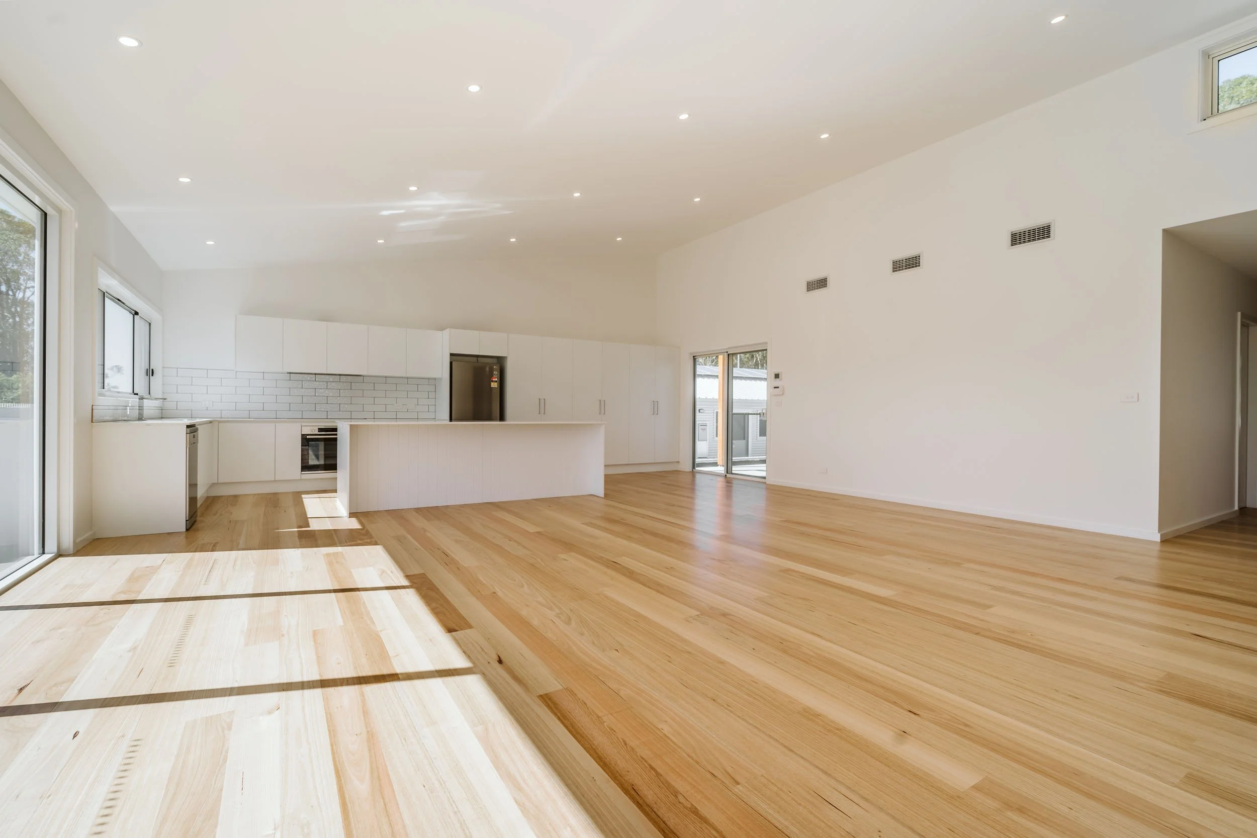 Interior of the Manyana custom home build by New View Building Solutions