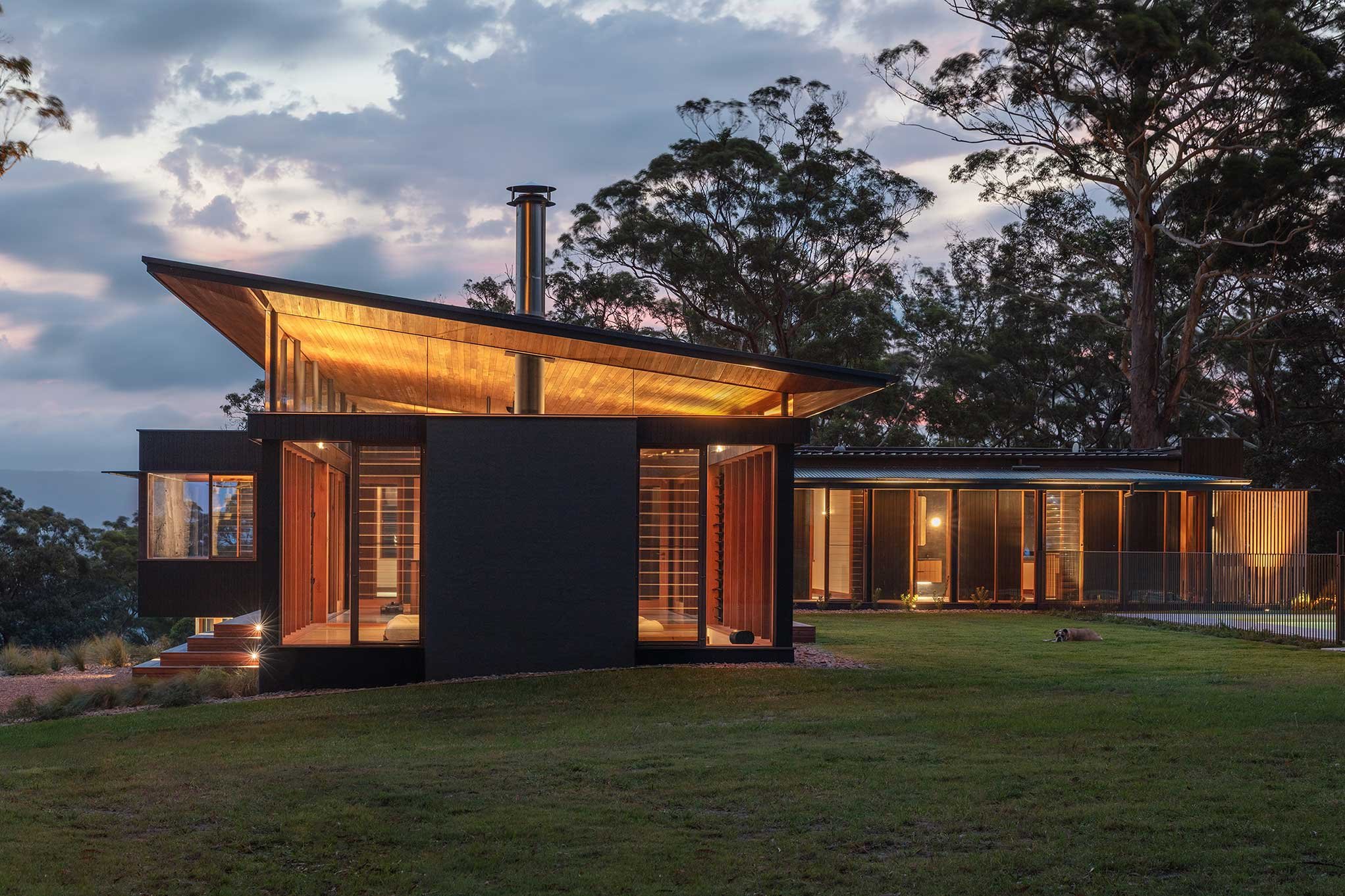 Innovation and environmental sustainability winner Bendalong Mountain house