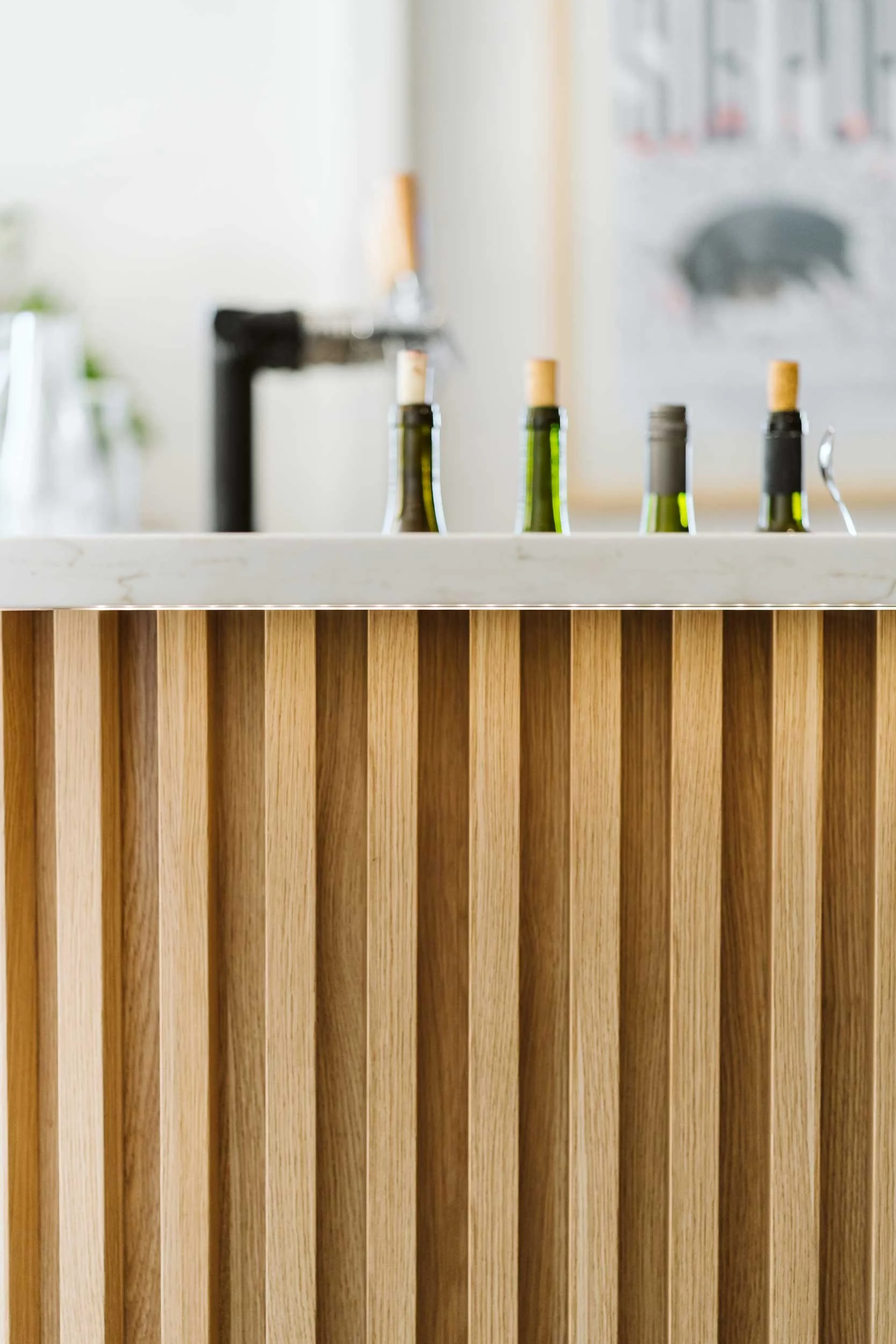 Bar detail Small Town Bistro, Milton