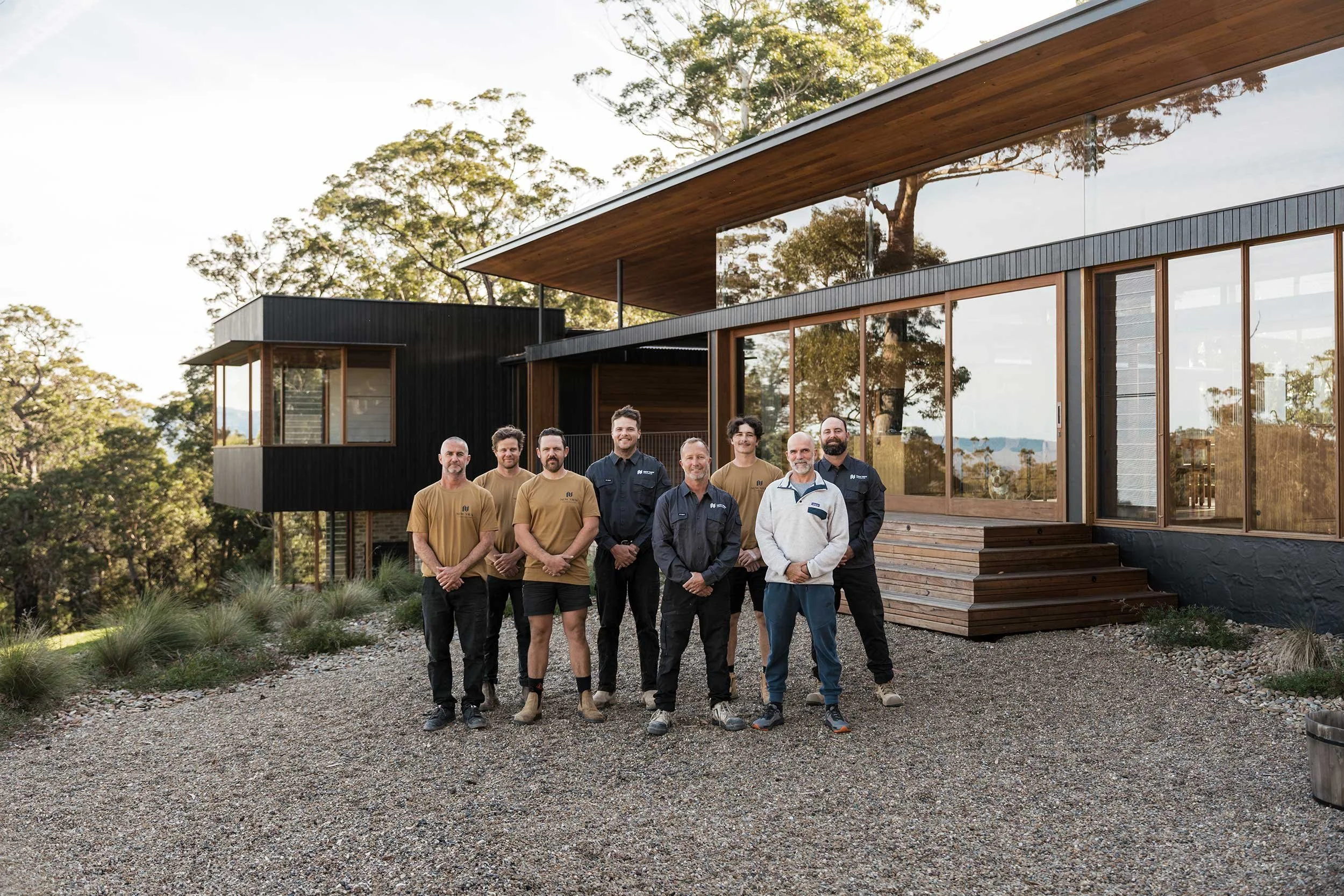 Bendalong Mountain project new view build team