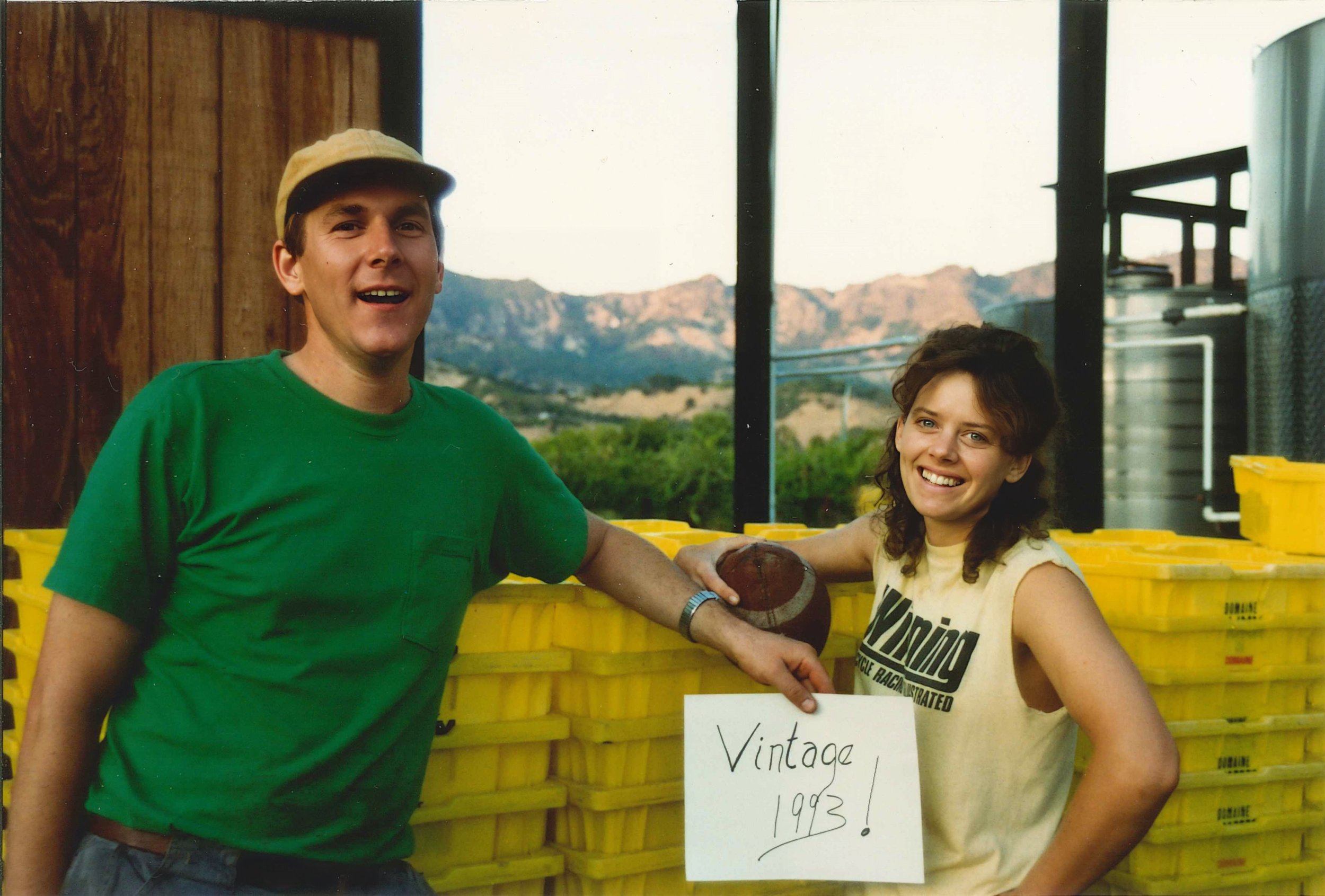 Ted & Heidi Lemon, Littorai's inaugural vintage in 1993