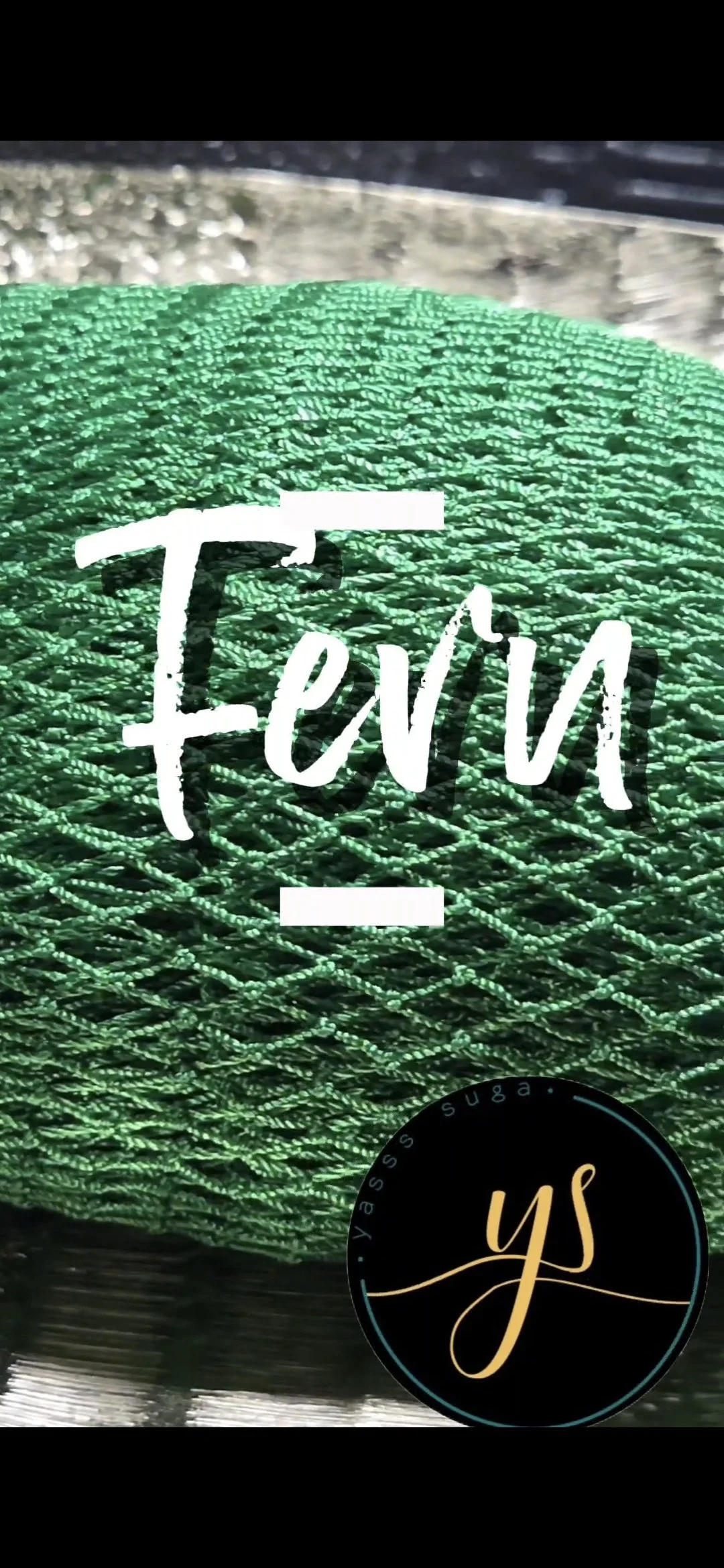 Fern- Authentic African Exfoliating Net Bath Sponge 45" (Green)