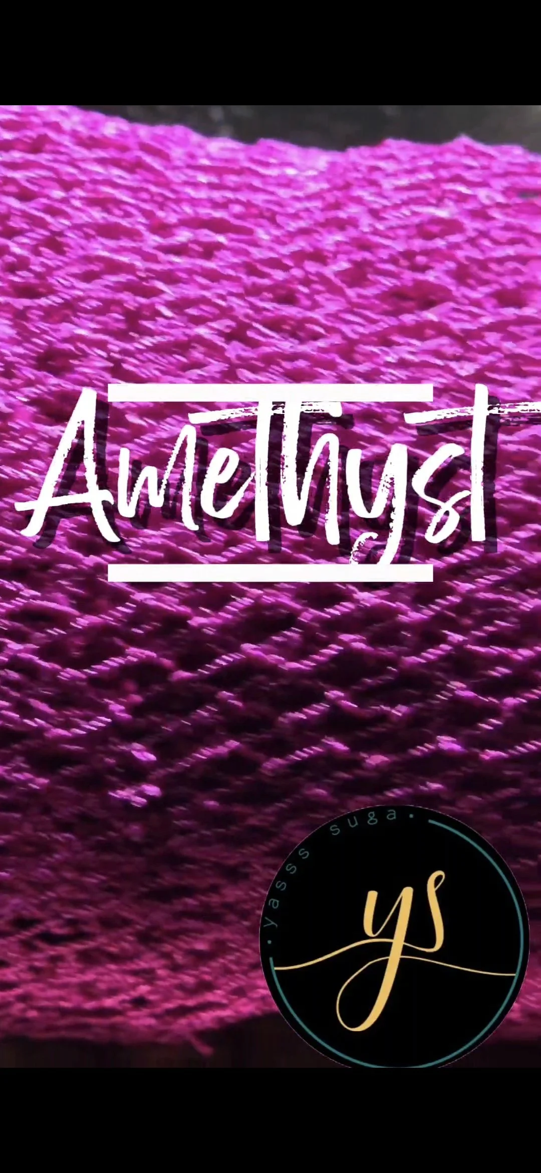 Amethyst- Authentic African Exfoliating Net Bath Sponge 45" (Purple)