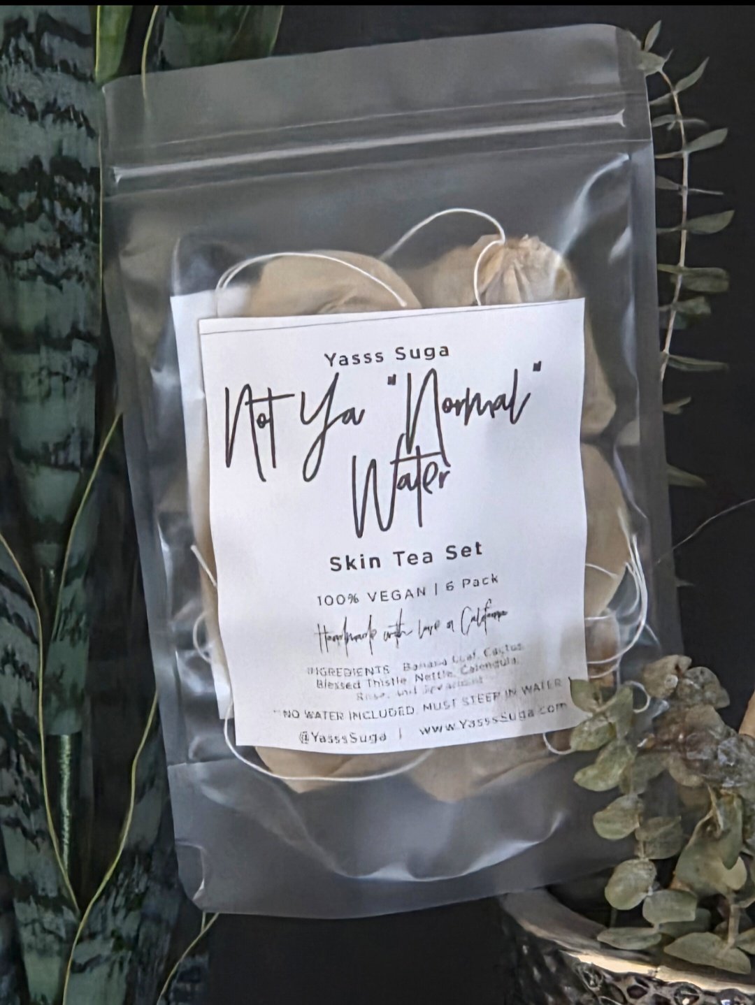 Not Ya "Normal" Water- Skin Tea