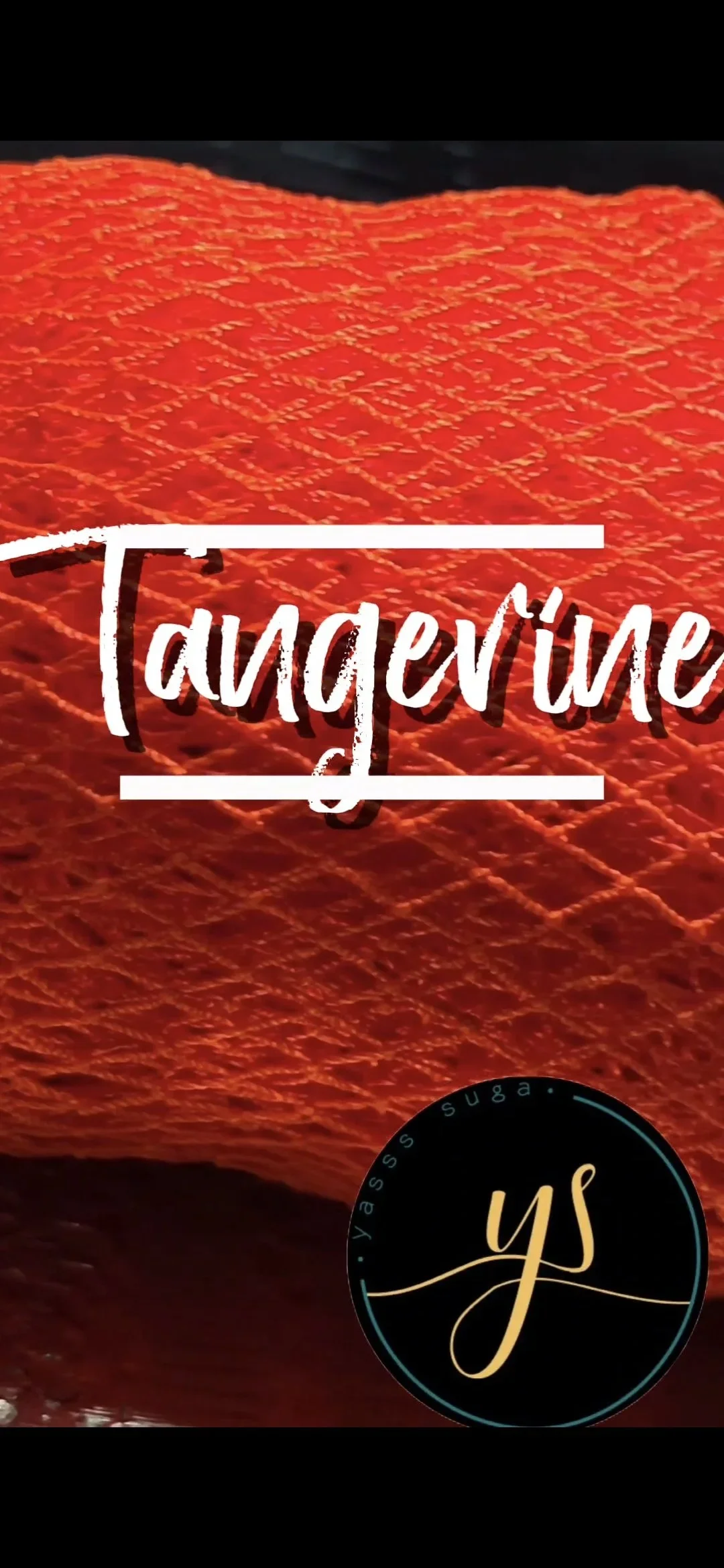 Tangerine- Authentic African Exfoliating Net Bath Sponge 45" (Orange)