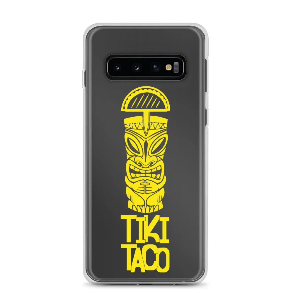 Samsung Case Yellow Logo — Tiki Taco DC