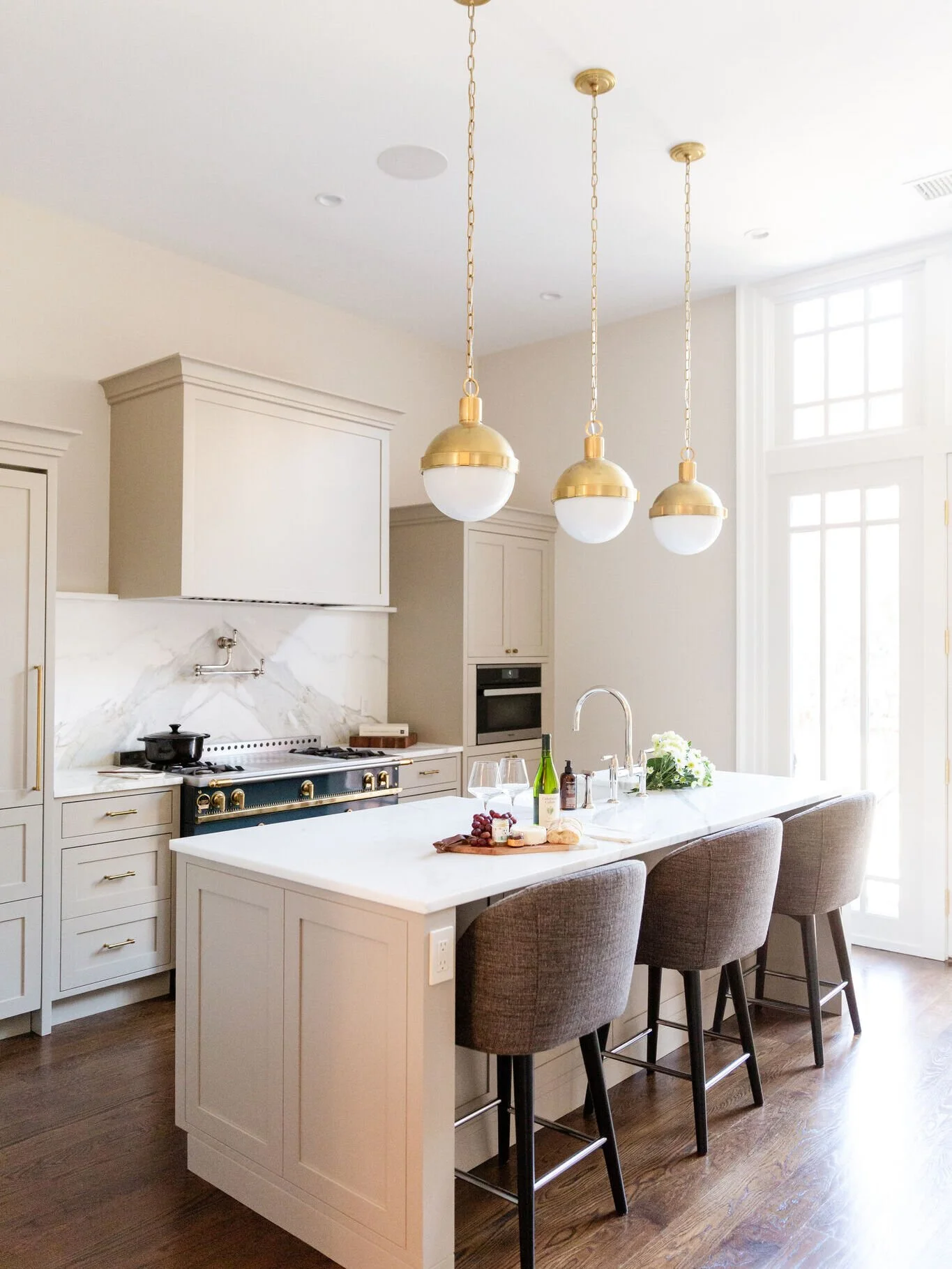 A lesson in layering: this Jersey City jewel balances warmth and sophistication in every corner. ✨

From the moody blue millwork to the oversized art and vintage-inspired accents, every detail was chosen to reflect our client&rsquo;s personality&mdas