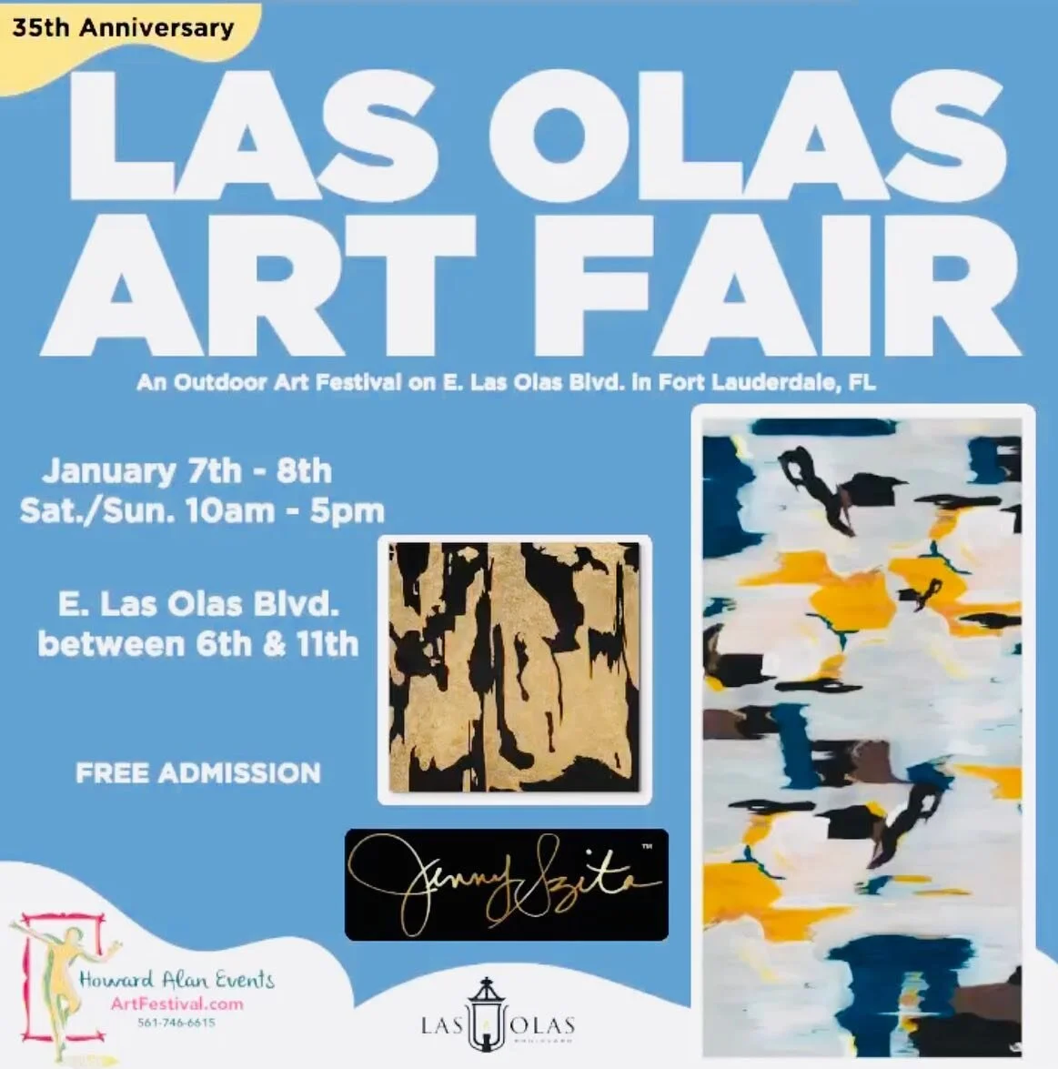 This weekend! Come on out to the beautiful Las Olas Art Fair! Such a great show! I look forward to seeing you there! 

#artshow #artfestival #fortlauderdale #lasolas #lasolasartfair #florida #miami #bocaraton #miamientertainment #fortlauderdaleevents