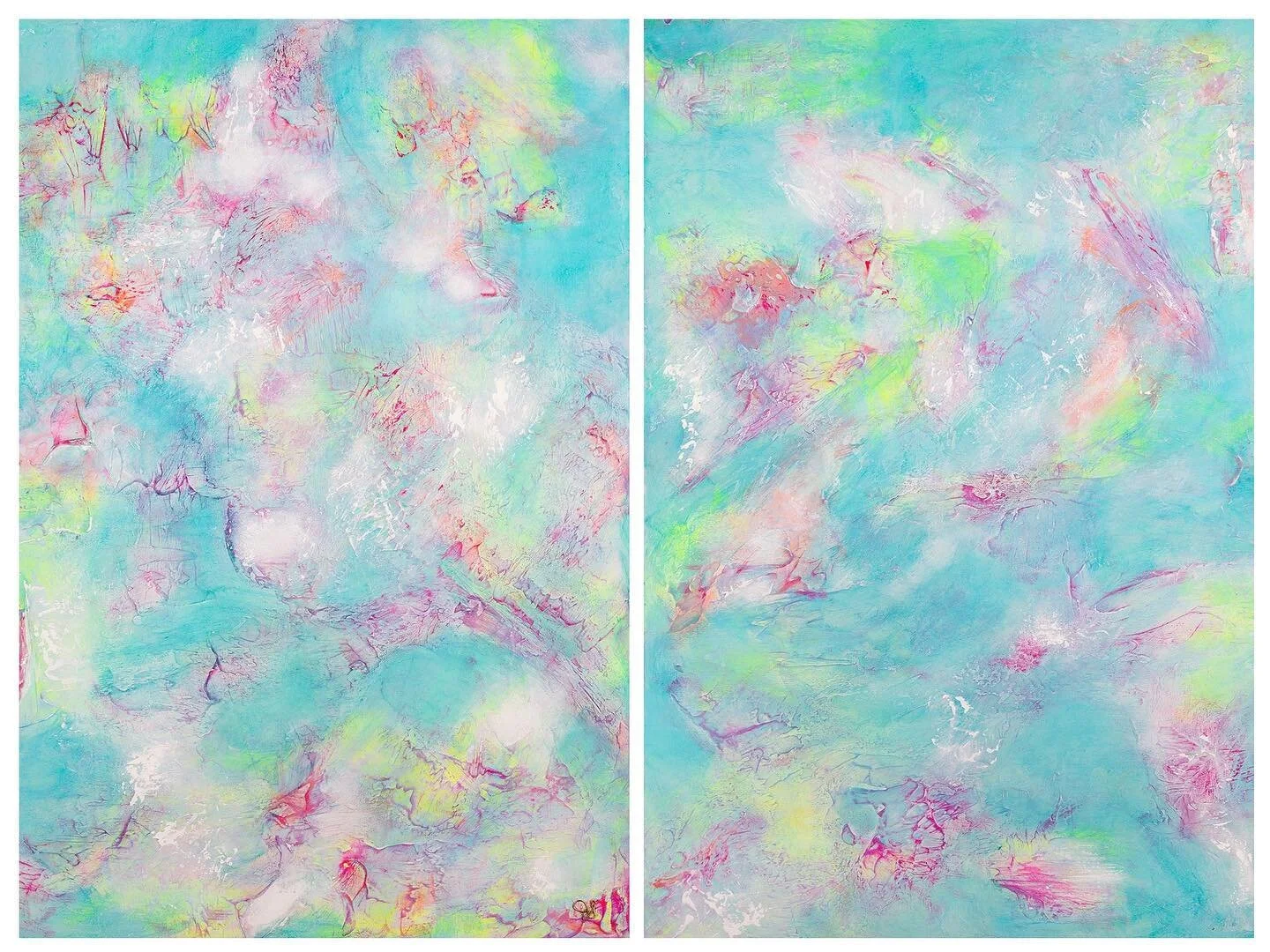 Electric Koi
40&rdquo;x 60&rdquo;
Diptych
Mixed media on canvas
Available

#miamivicestyle #miamicolor #miamicolors #miamiinteriordesigner #miamibeach #southbeachmiami #rhom #fortlauderdalestyle #artforsale #artcollector #miamidecor #miamidesign #int