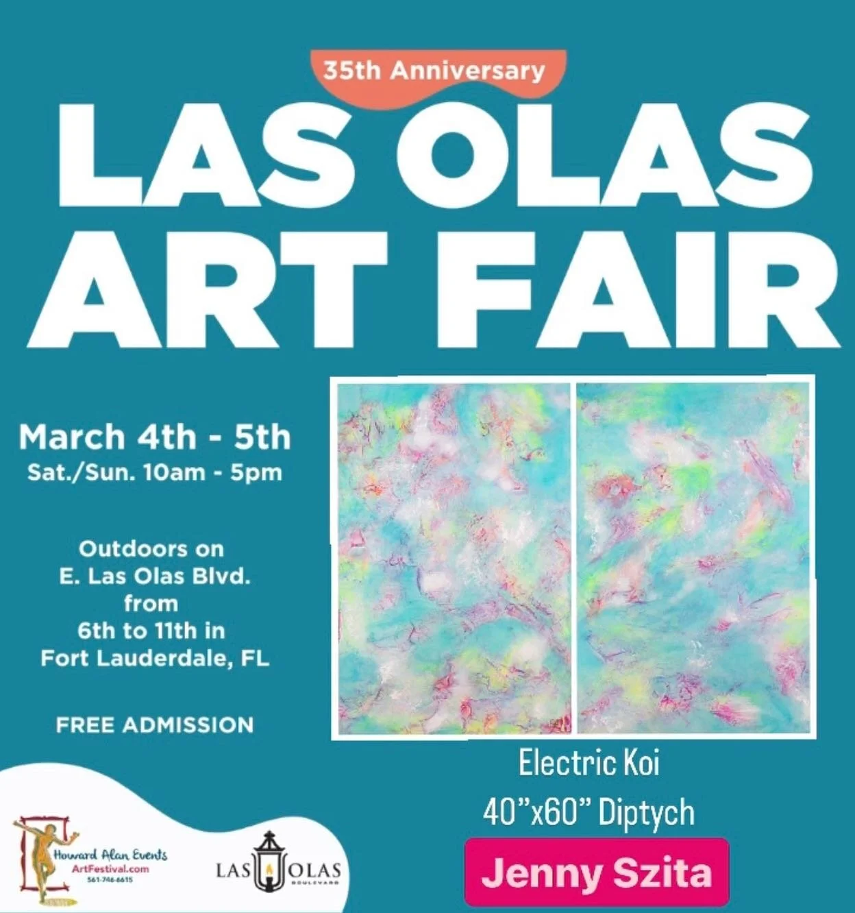 This weekend I will be showing some new pieces at the incredible Las Olas Art Fair! Come on over to beautiful Las Olas Blvd. in sunny Fort Lauderdale! 

#lasolas #fortlauderdale #artshows #interiordesignersmiami #miamiinteriordesign #miamiinterior #m