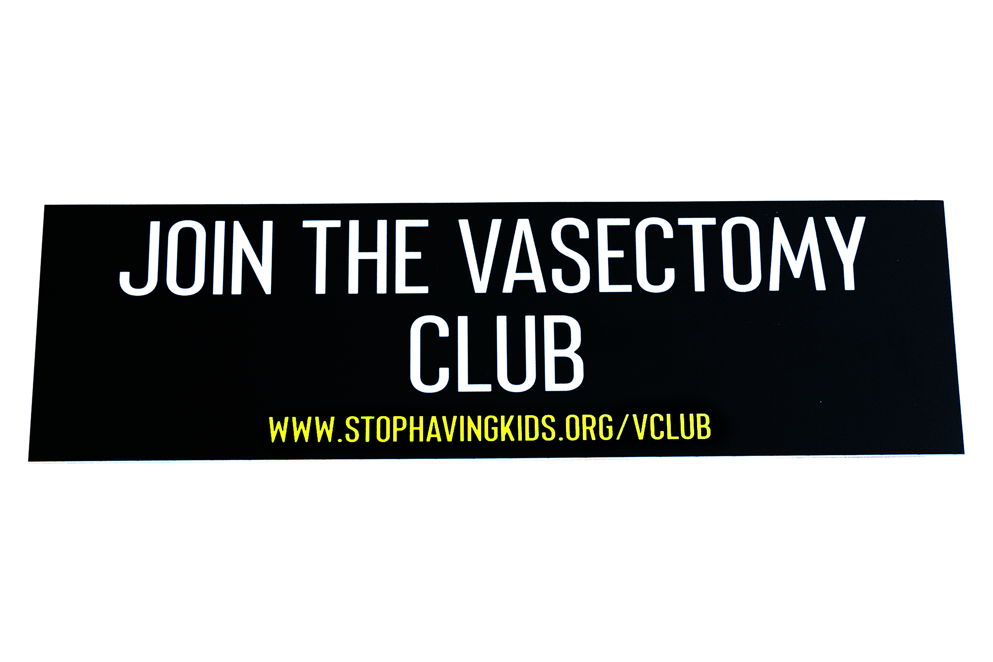 Join The Vasectomy Club Sticker