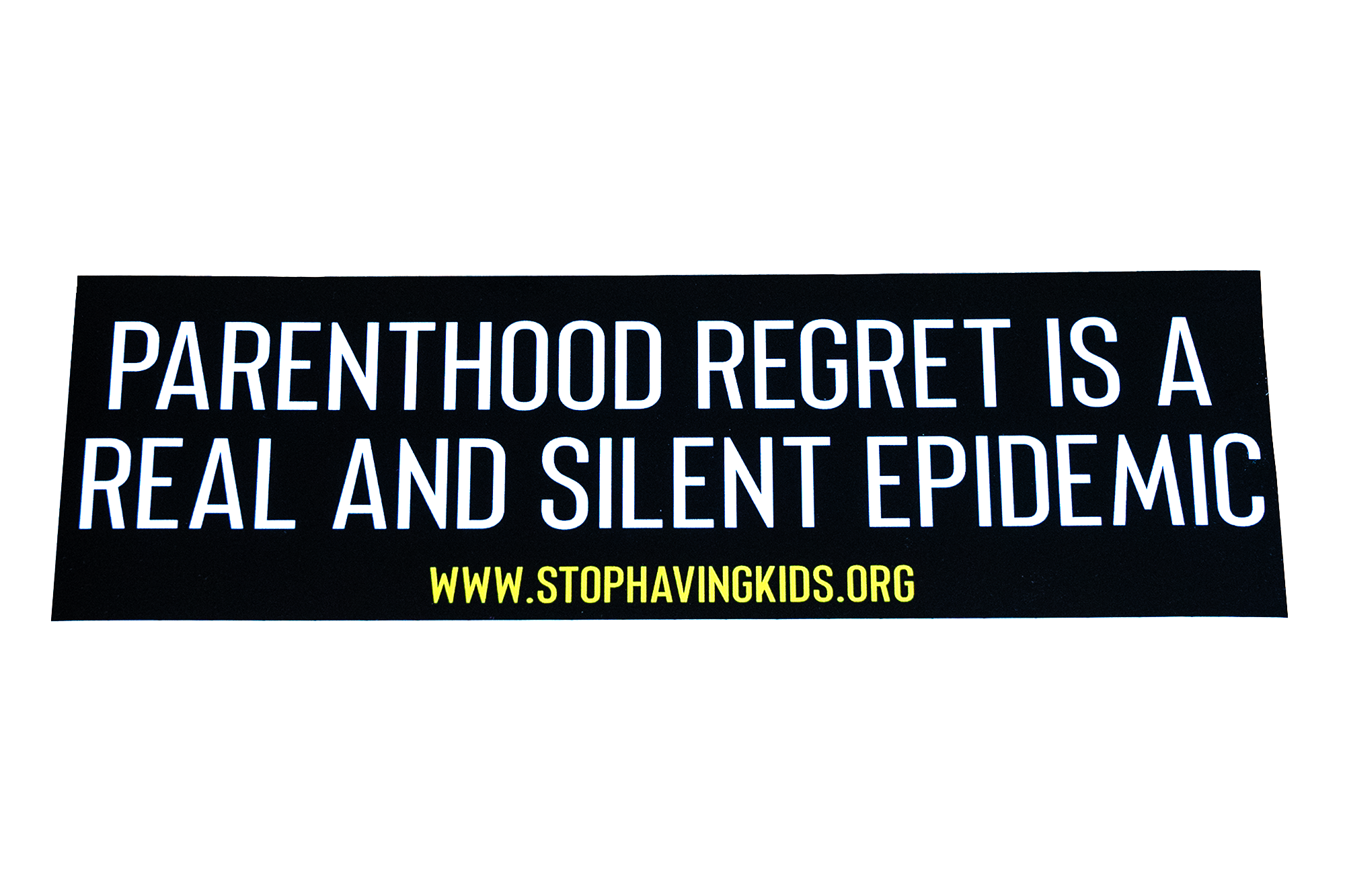 Parenthood Regret Sticker