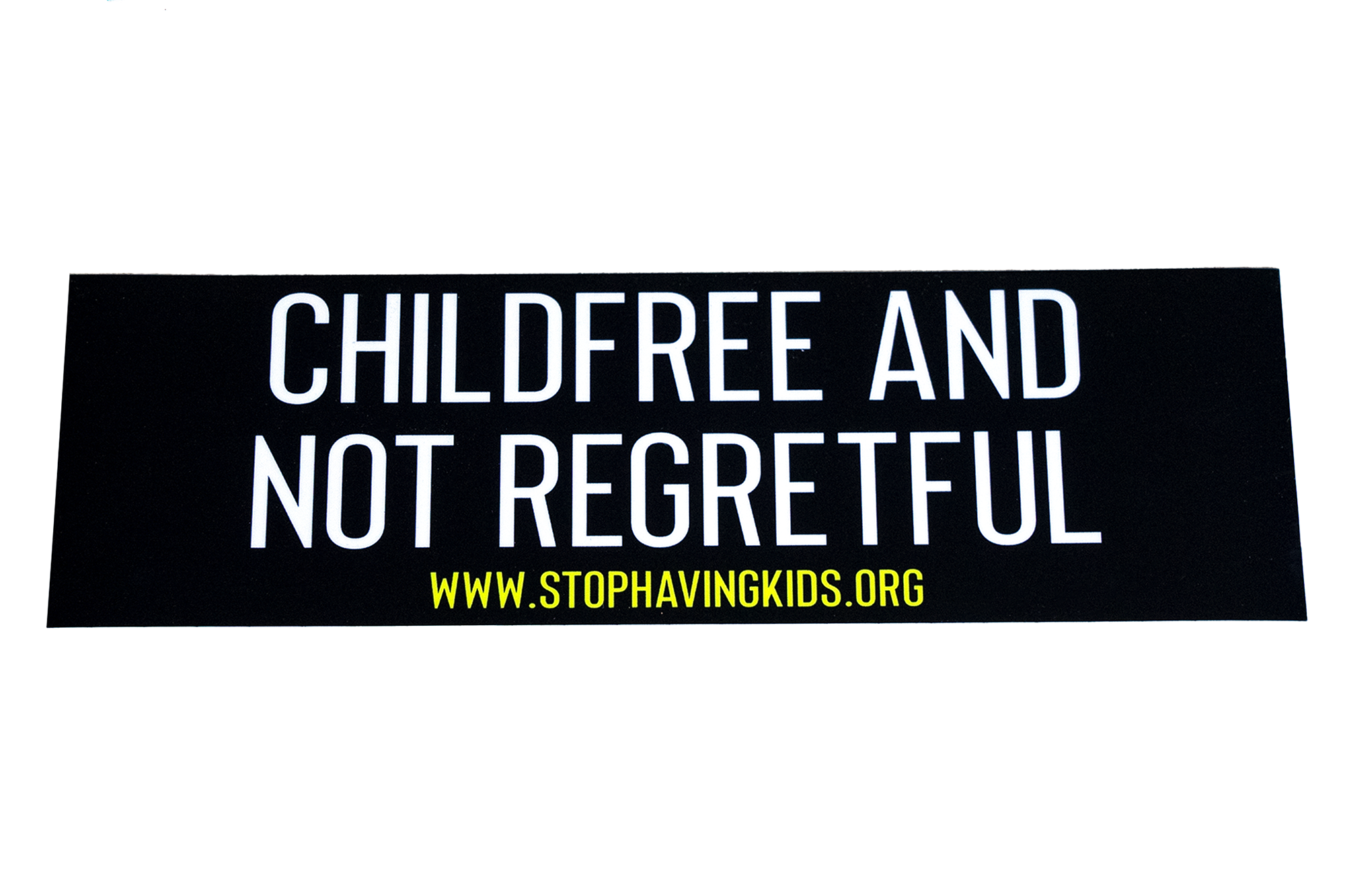 Childfree And Not Regretful Sticker