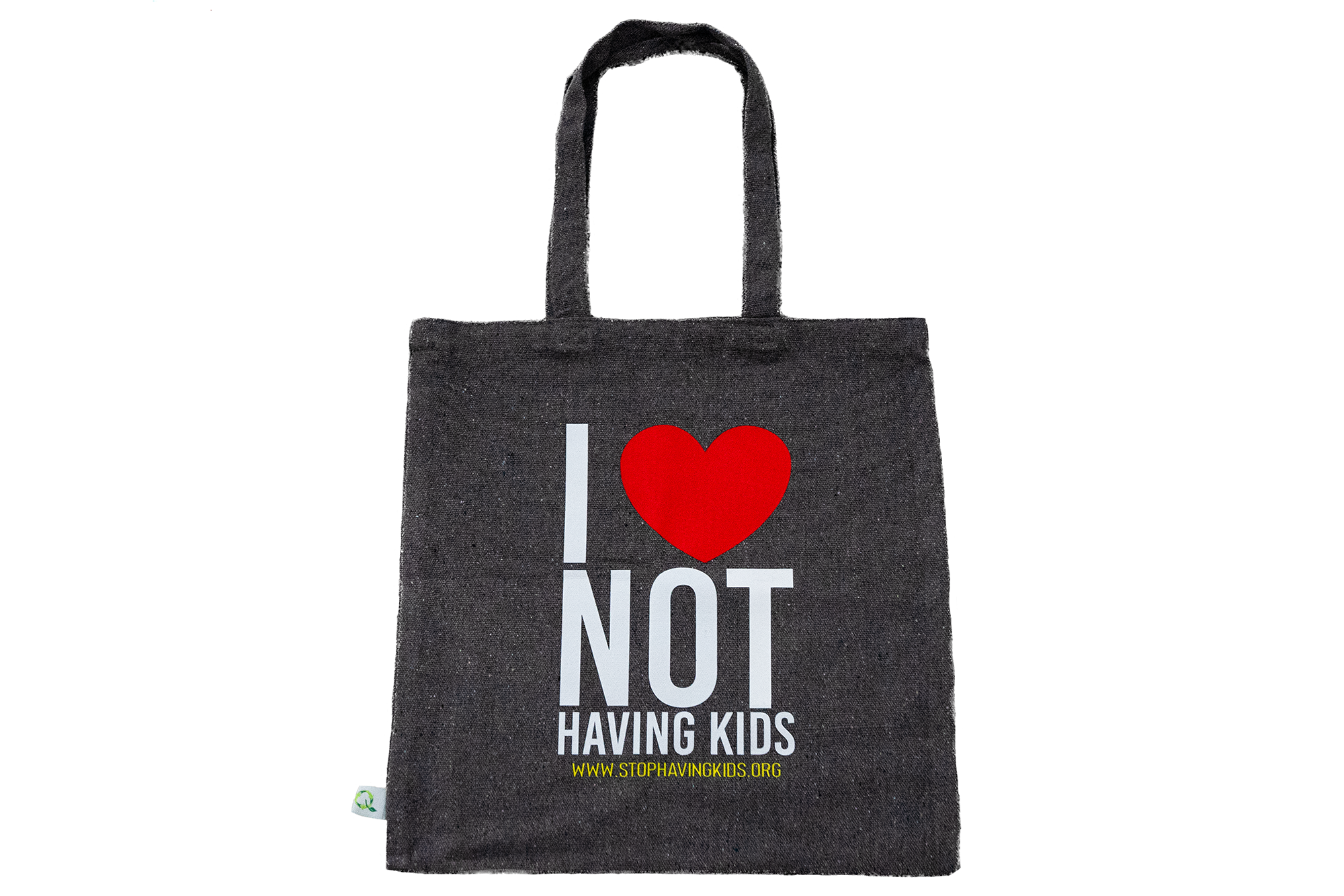 I Love Not Having Kids Canvas Tote