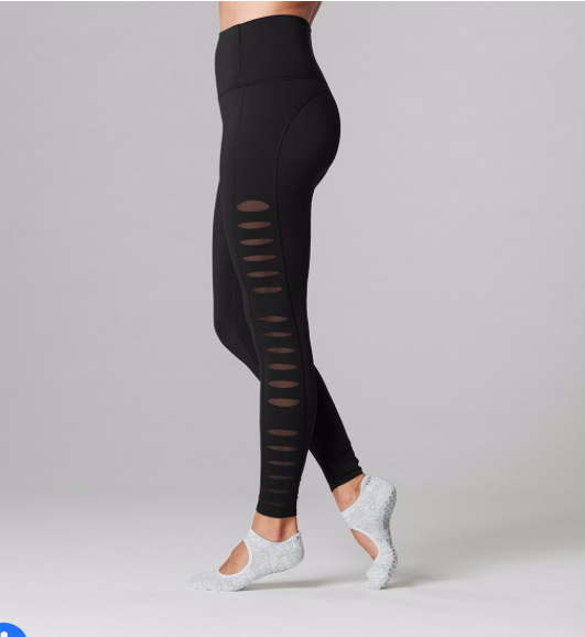 Tavi Noir Laser Cut Leggings (Black 