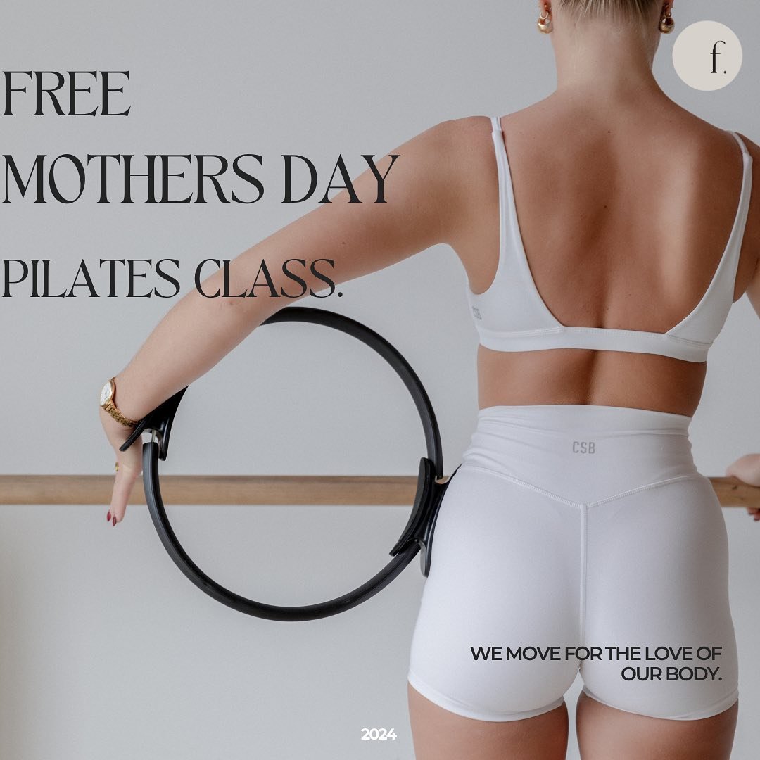 FREE MOTHERS DAY PILATES CLASS ❤️&zwj;🔥

Sunday 12th 7.30am - 8.15am. 

We love our mamas so much xx
Book via MINDBODY