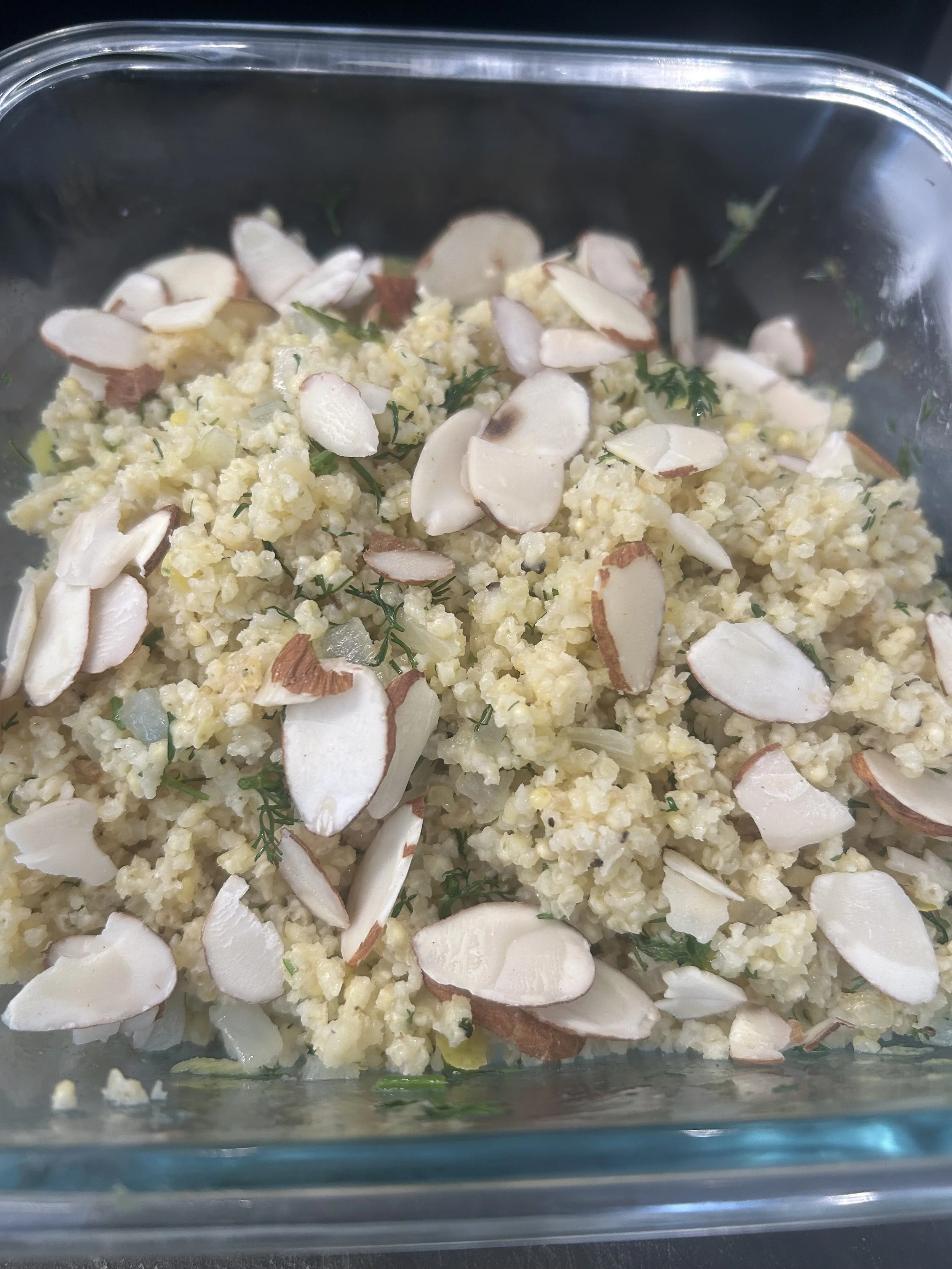 Lemon-Almond Quinoa