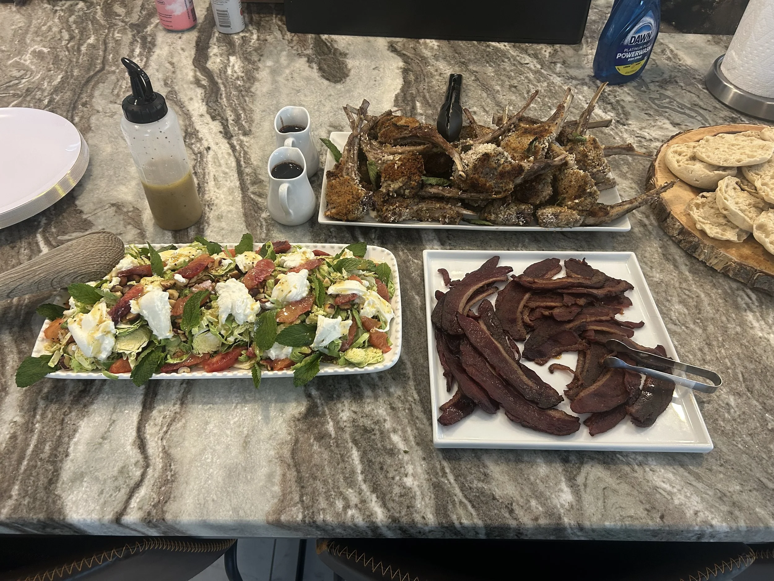 Part of an Easter spread