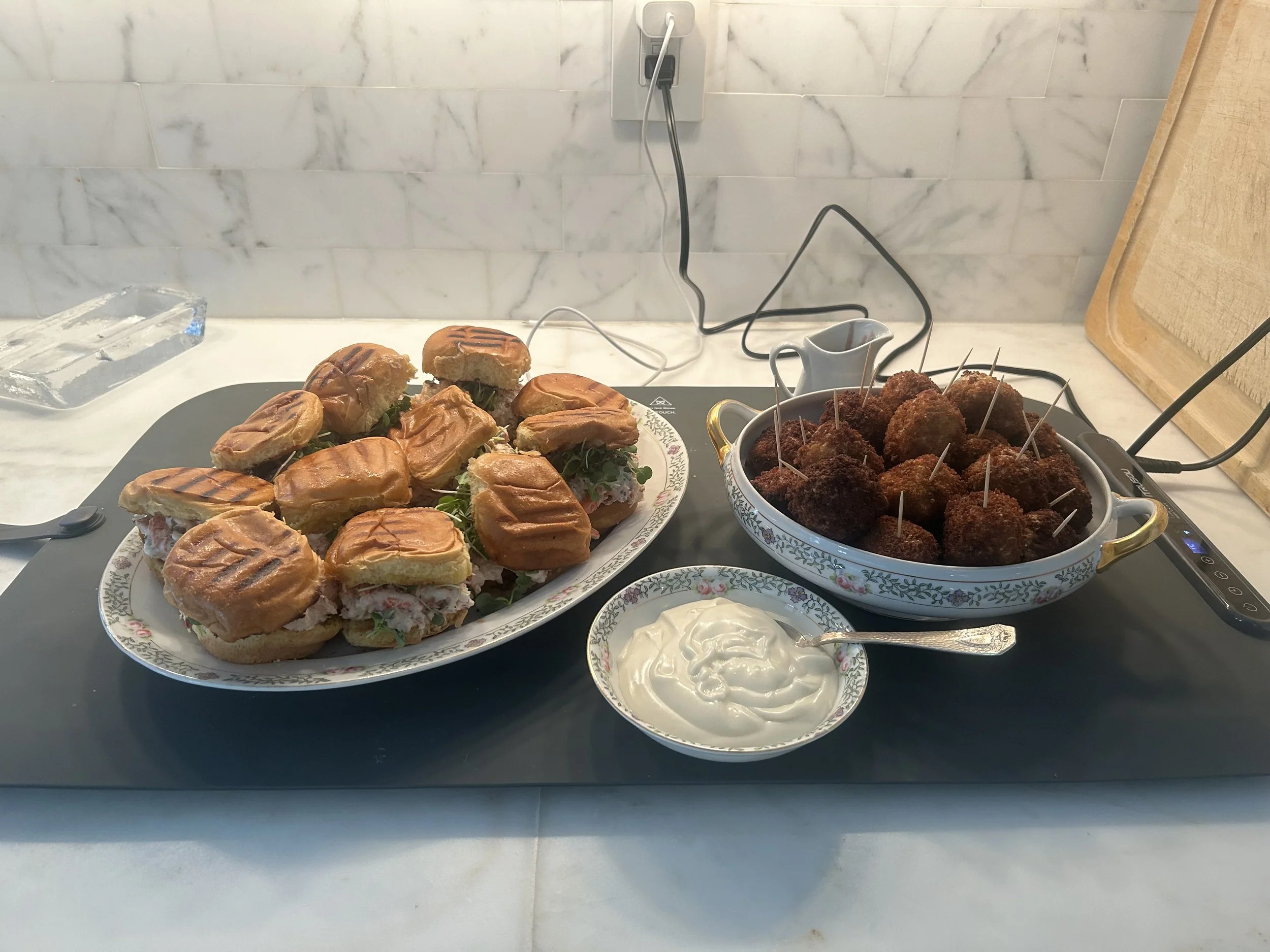 Lobster Rolls & Wild Mushroom Arancini