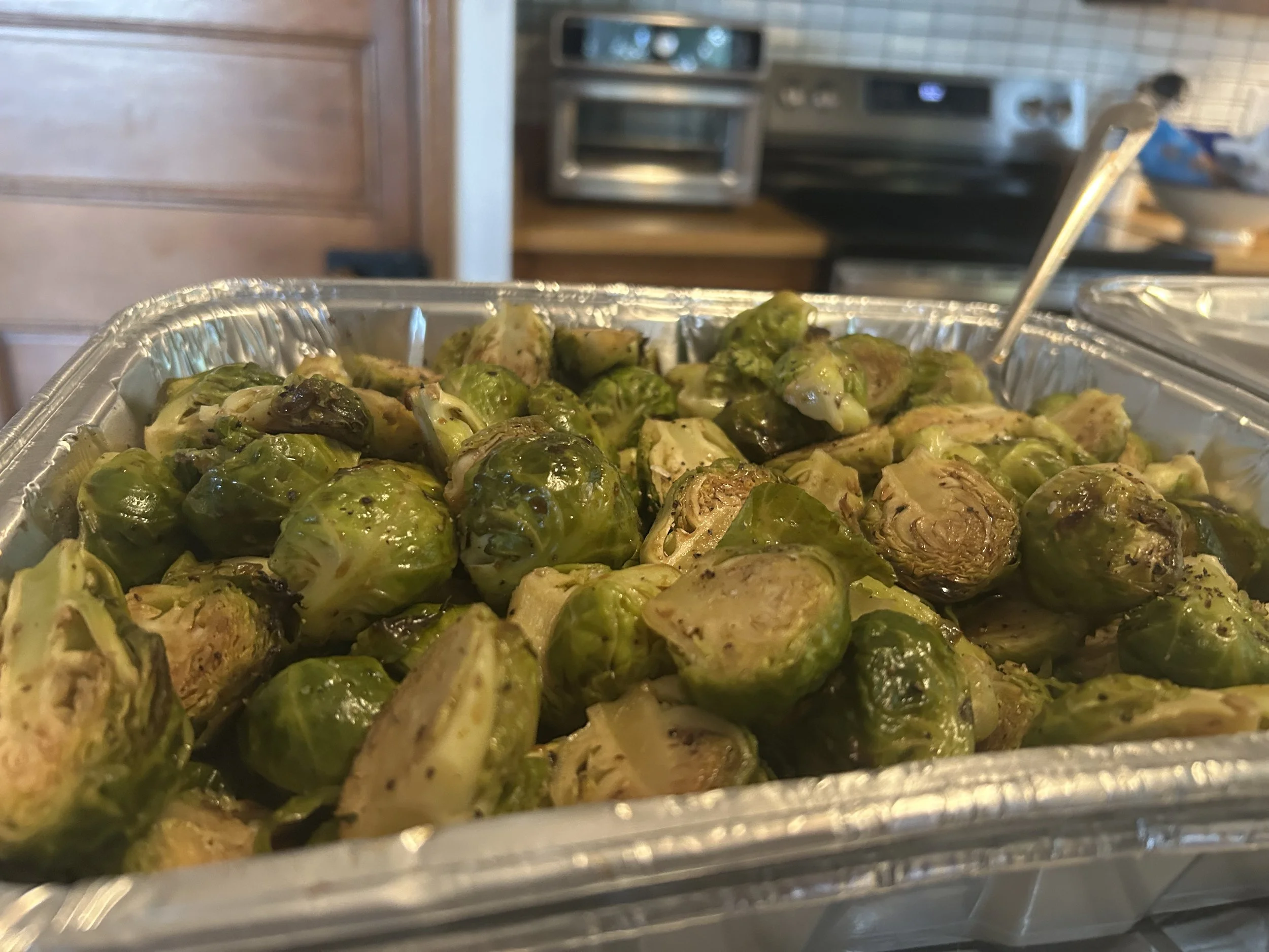 Roasted Honey Brussel Sprouts