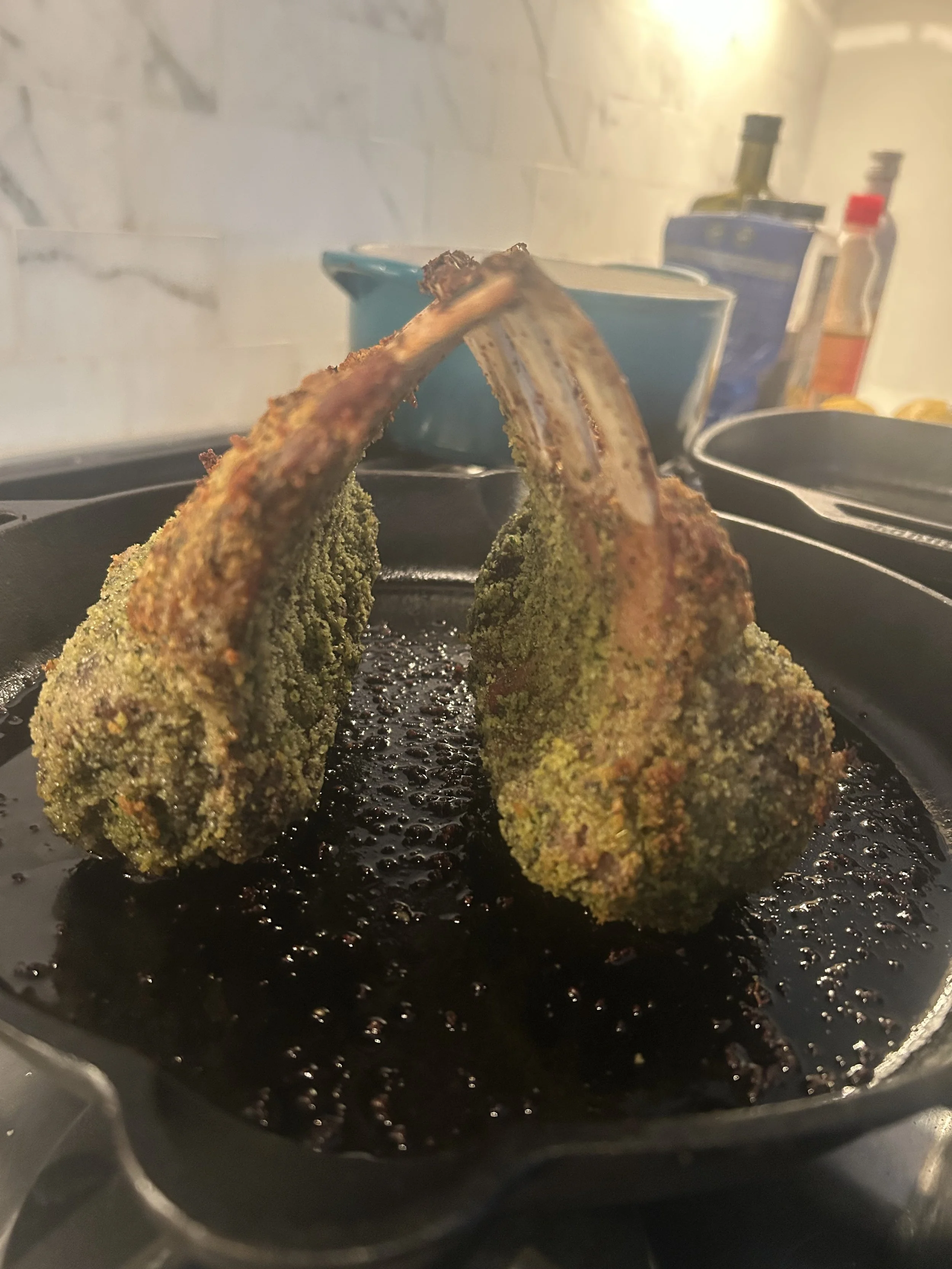 Herb Roasted Rack of Lamb