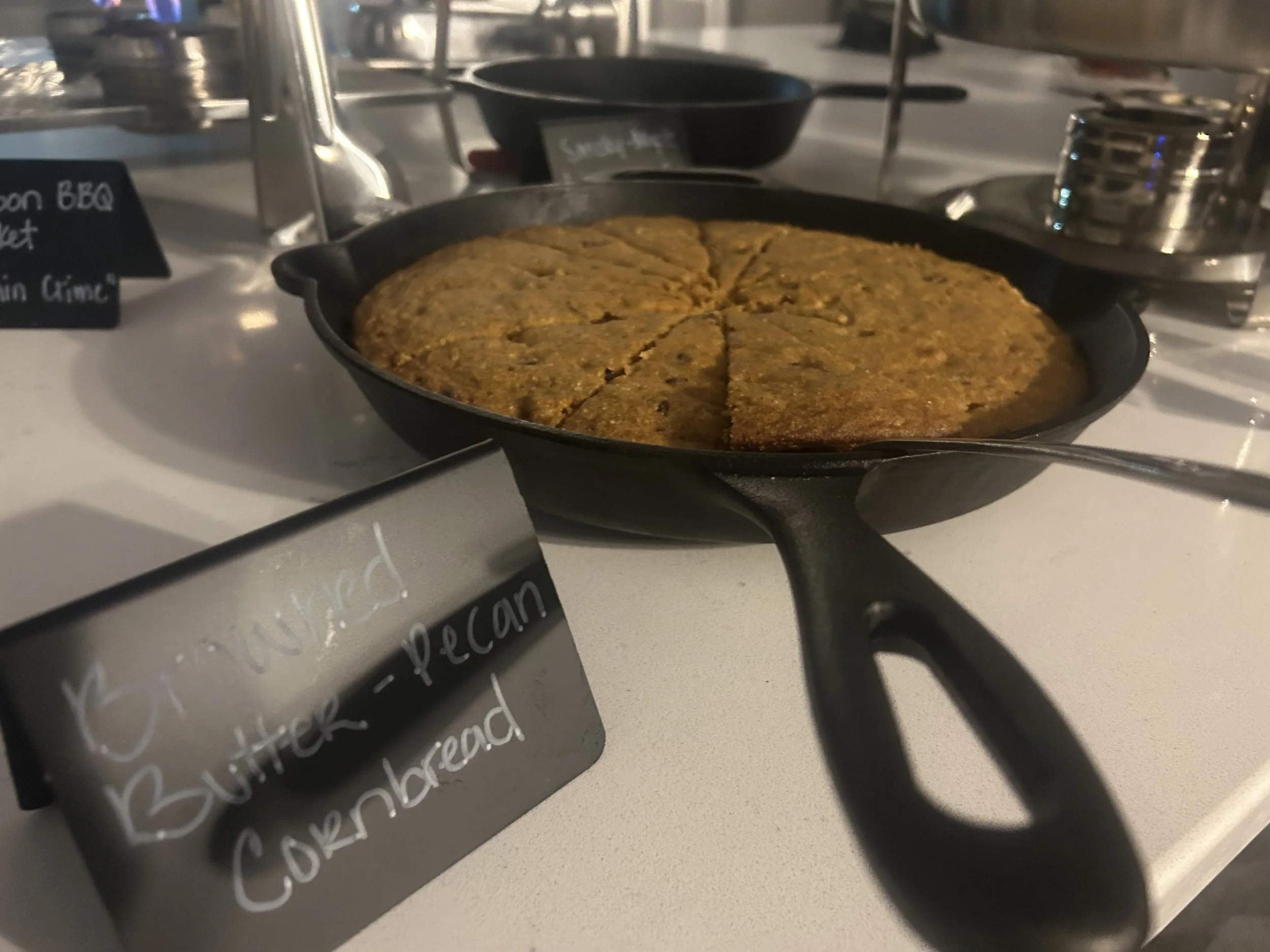 Browned Butter Pecan Cornbread