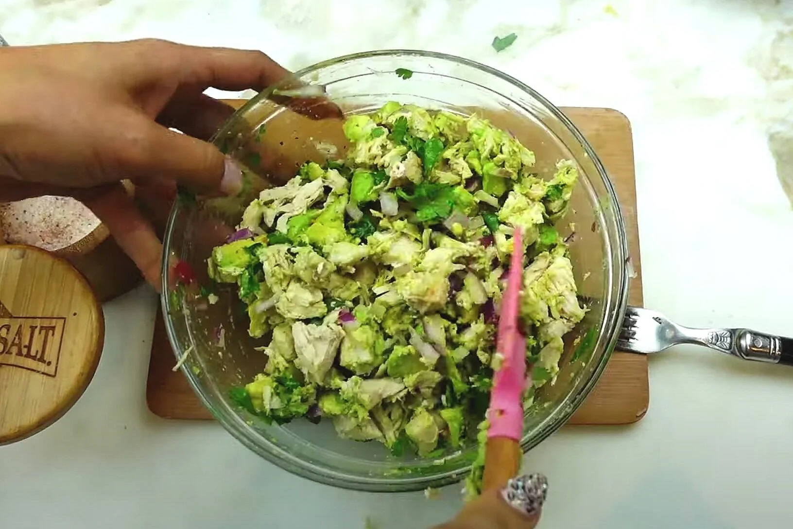 Avocado Chicken Salad