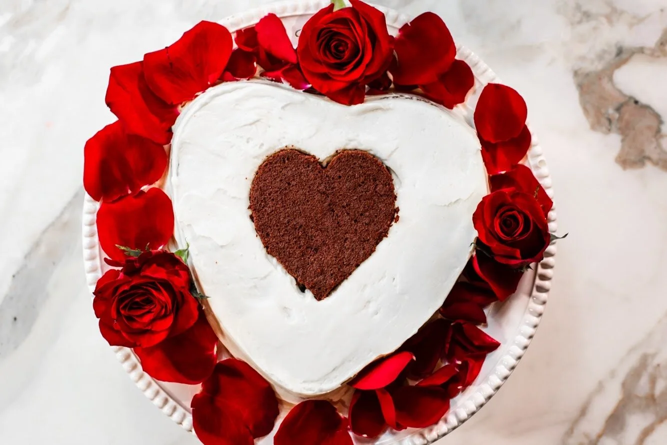 Keto Red Velvet Cake with Cream Cheese Buttercream