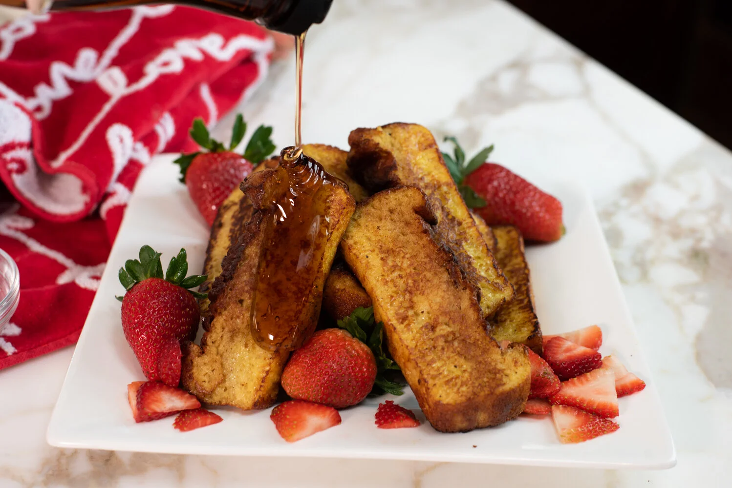 Keto Flourless French Toast Sticks