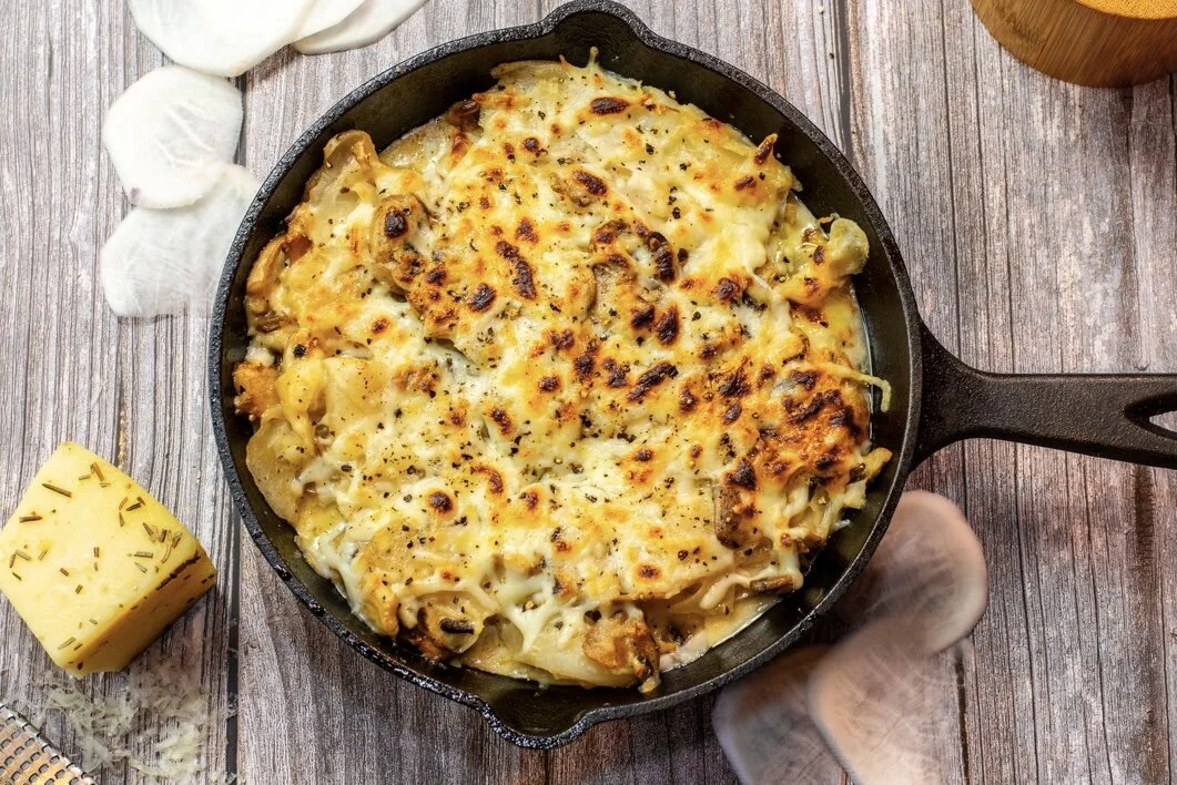 Keto Scalloped “Potatoes”