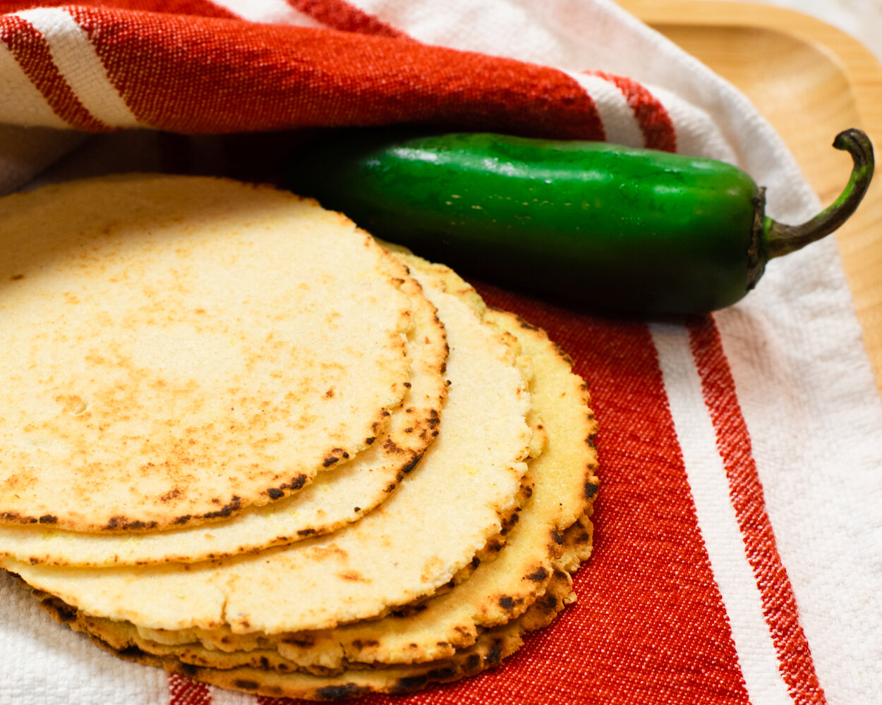 Keto Homemade Almond Tortillas