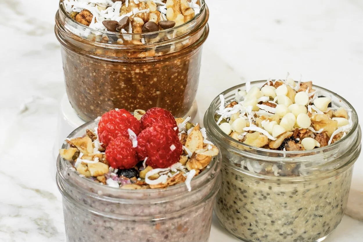 Keto Overnight Oats (3 ways)