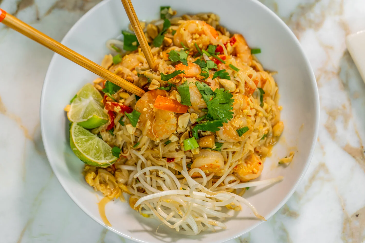 Keto Shrimp Pad Thai