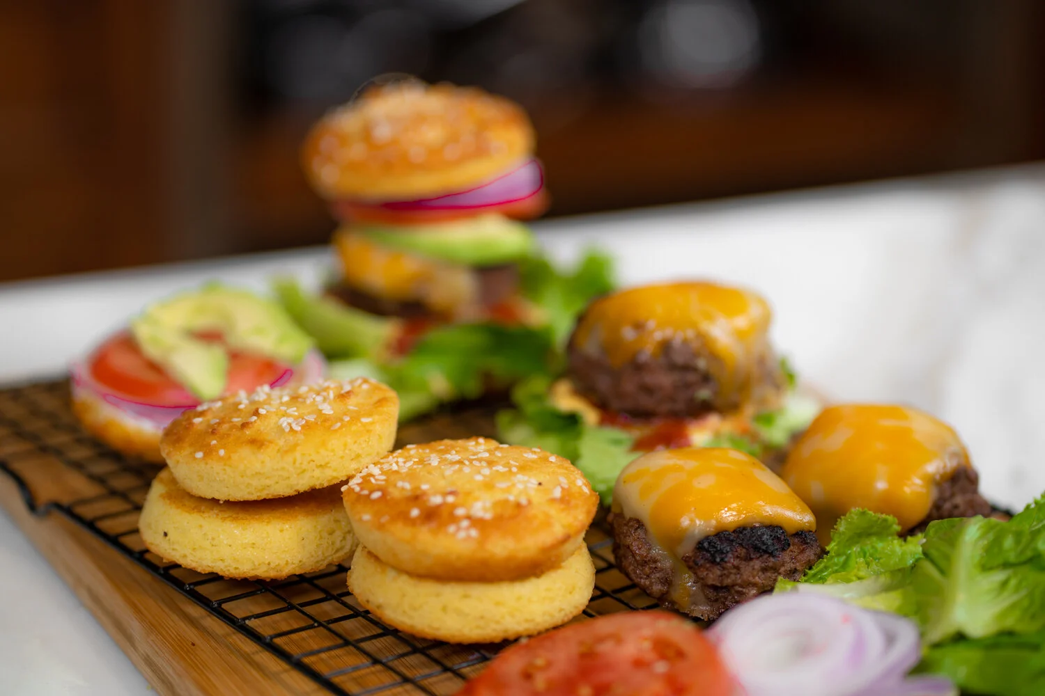Keto Hamburger Buns