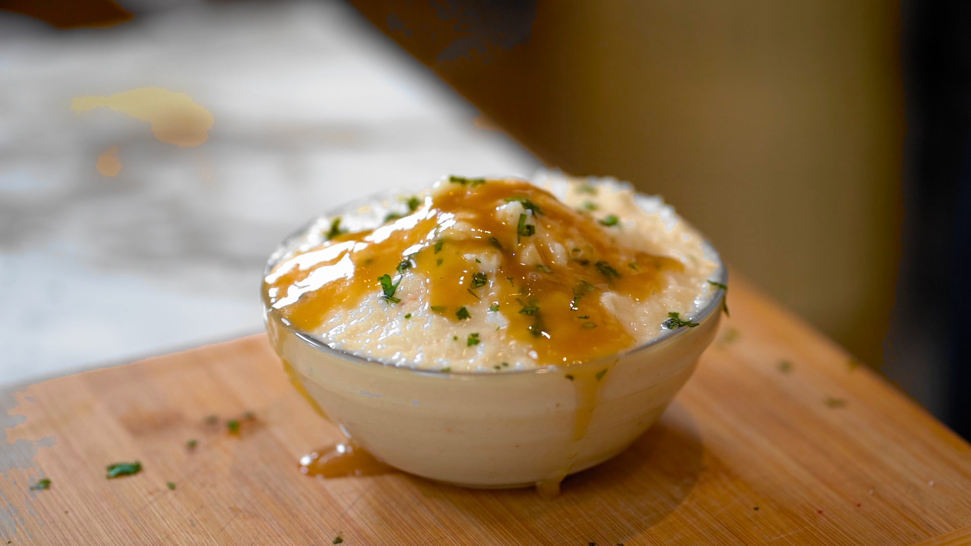 Garlic Mashed “Potatoes” and Gravy