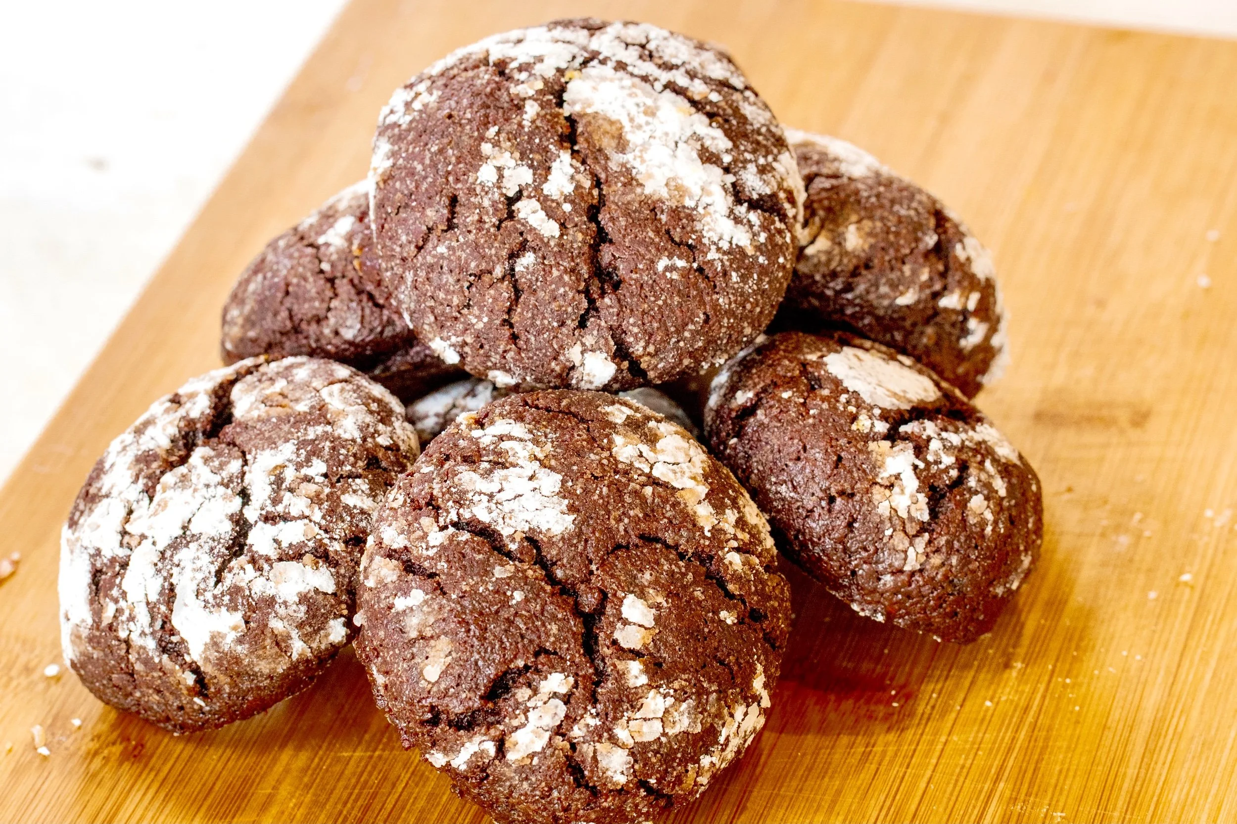 Chocolate Crinkle Cookies