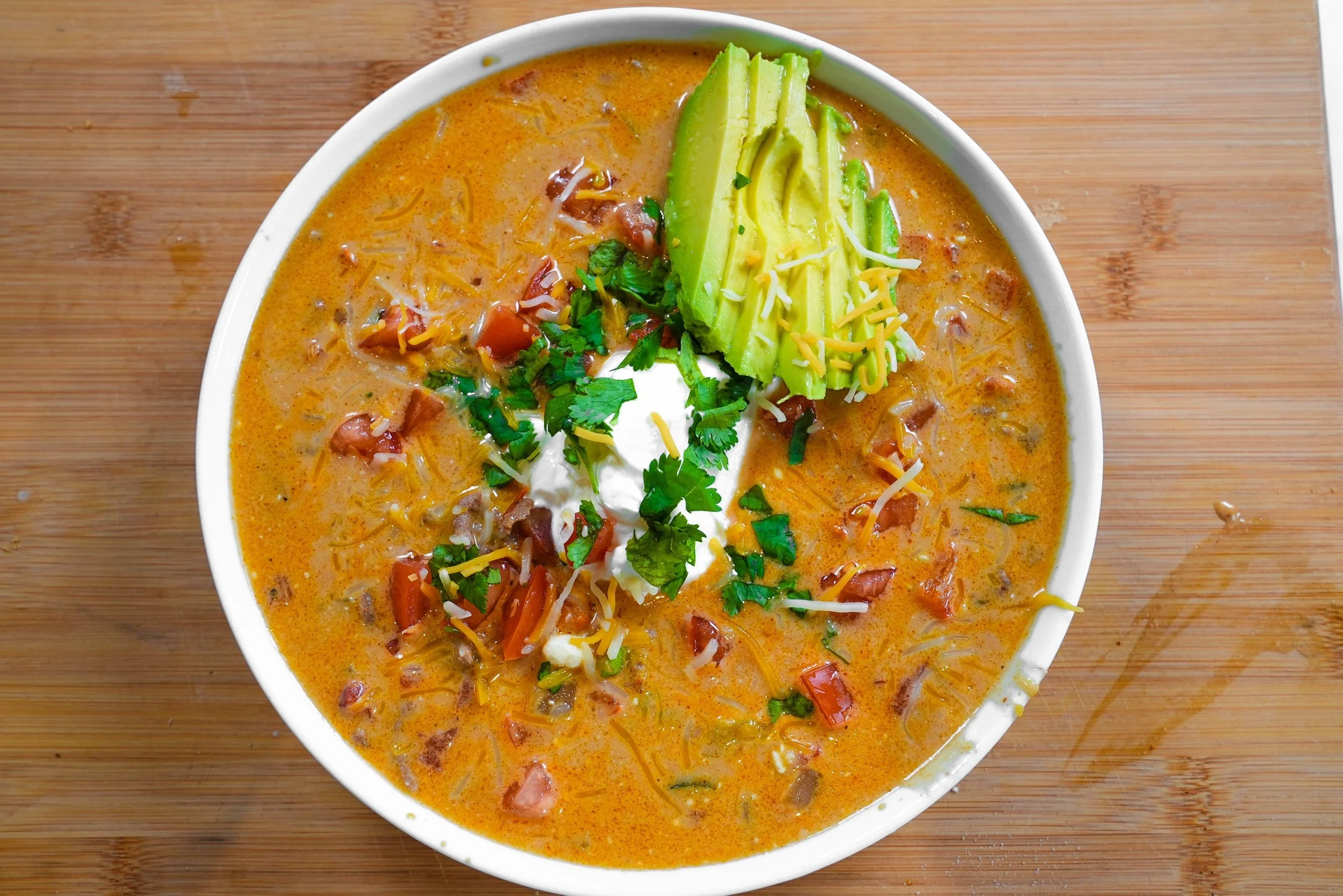 Creamy Taco Soup 