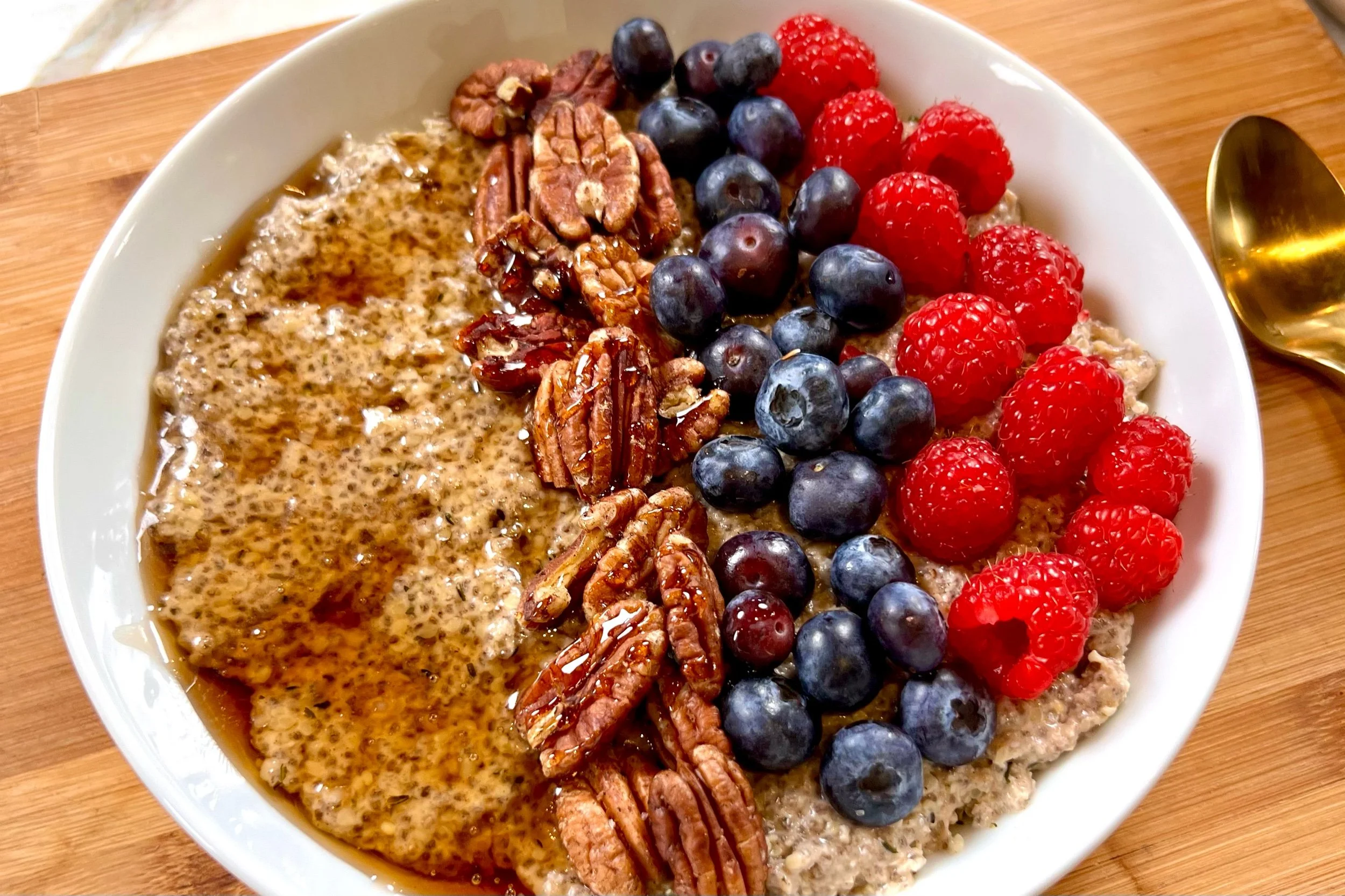 5 Min Oatless Oatmeal (Dairy Free)