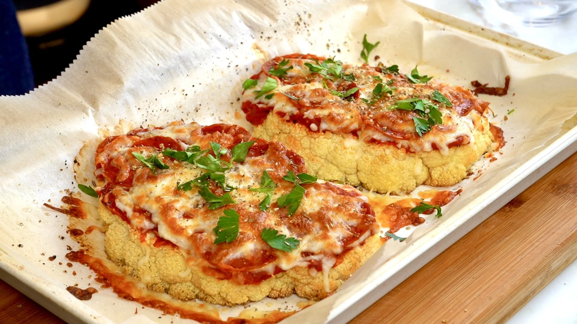 Cauliflower Crust Pizza