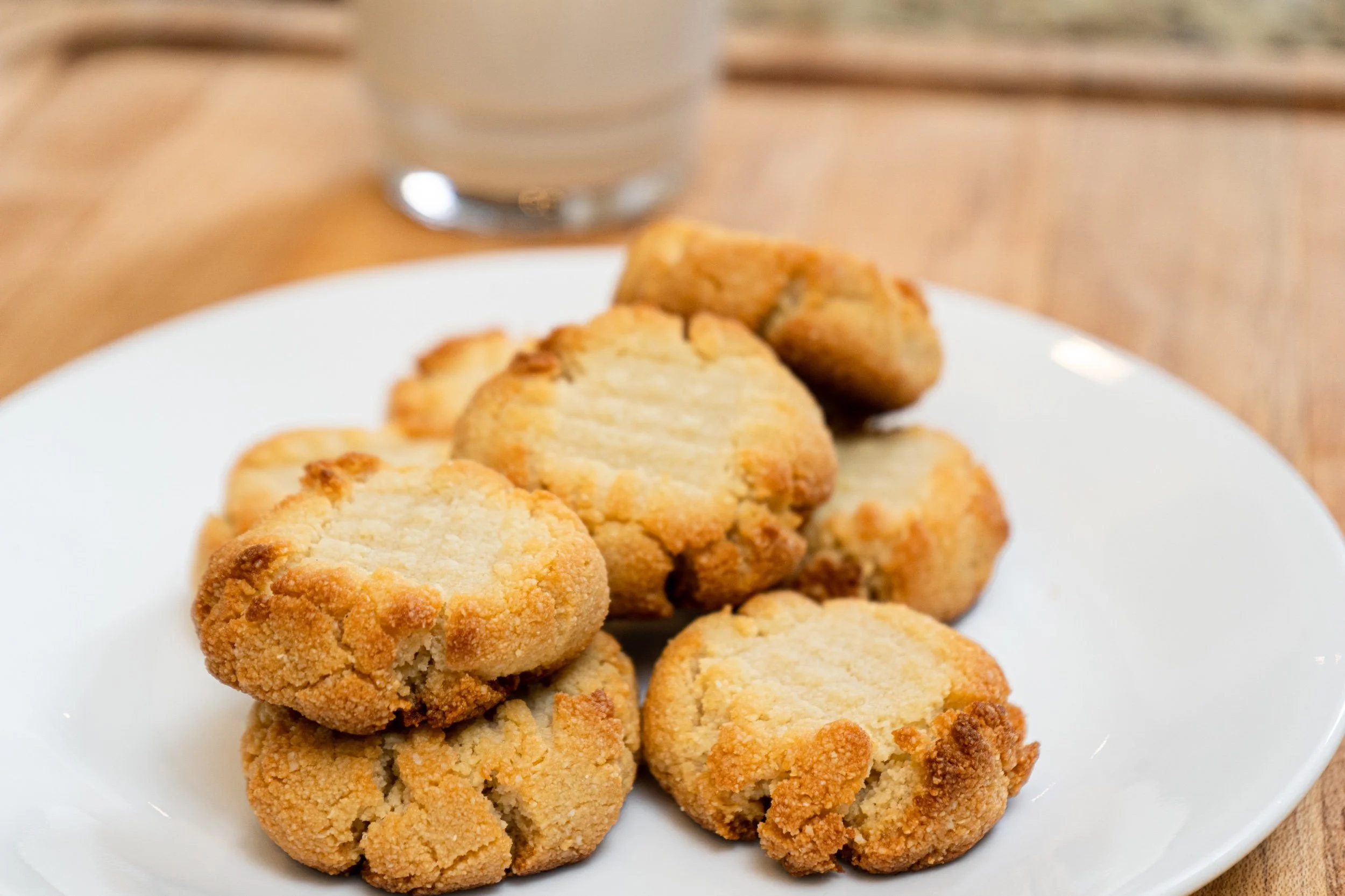 3 Ingredient Shortbread Cookies
