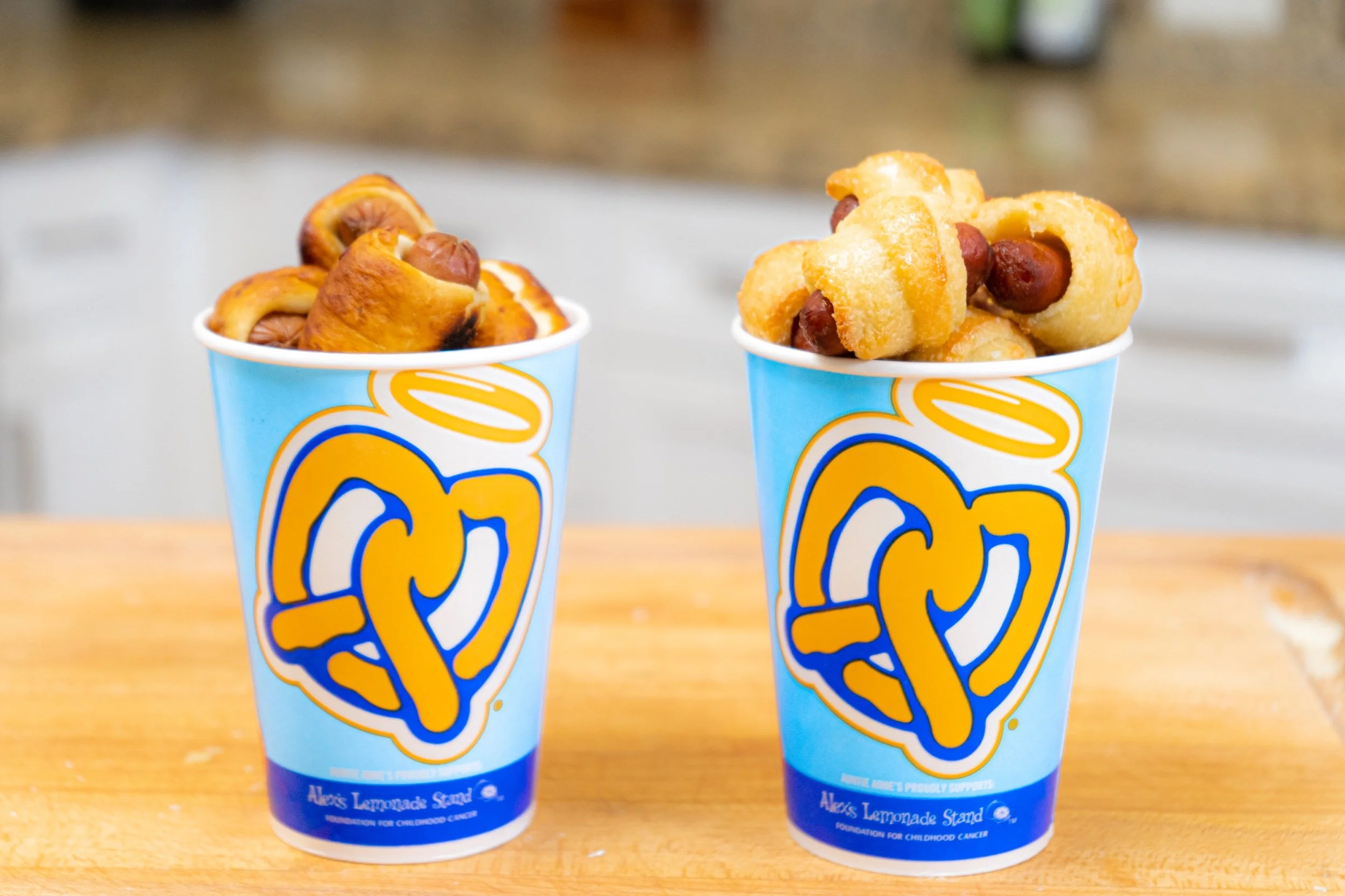 Low Carb Pretzel Dogs