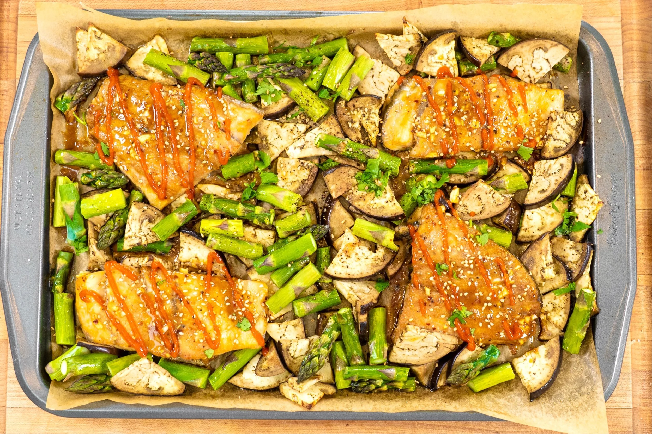 Asian Style Fish One Pan Meal