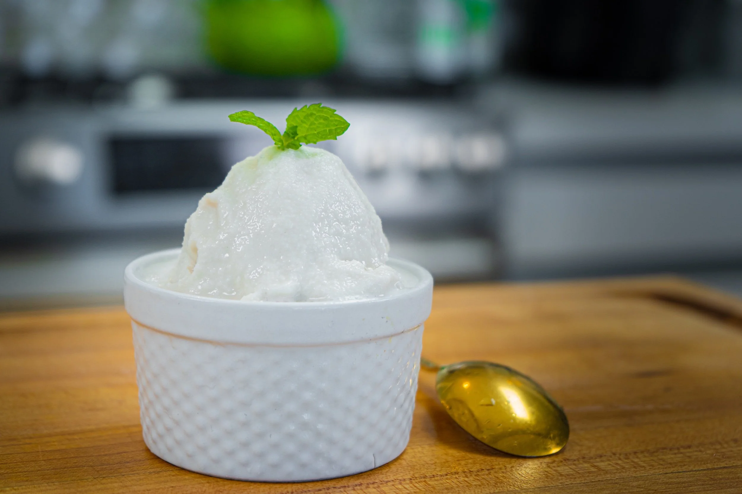 Dairy Free Vanilla Instant Ice Cream