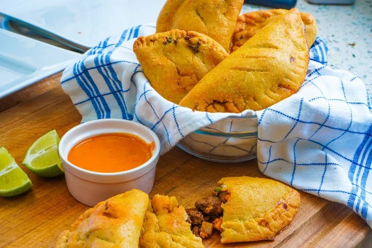 Crispy Fried Beef Empanadas