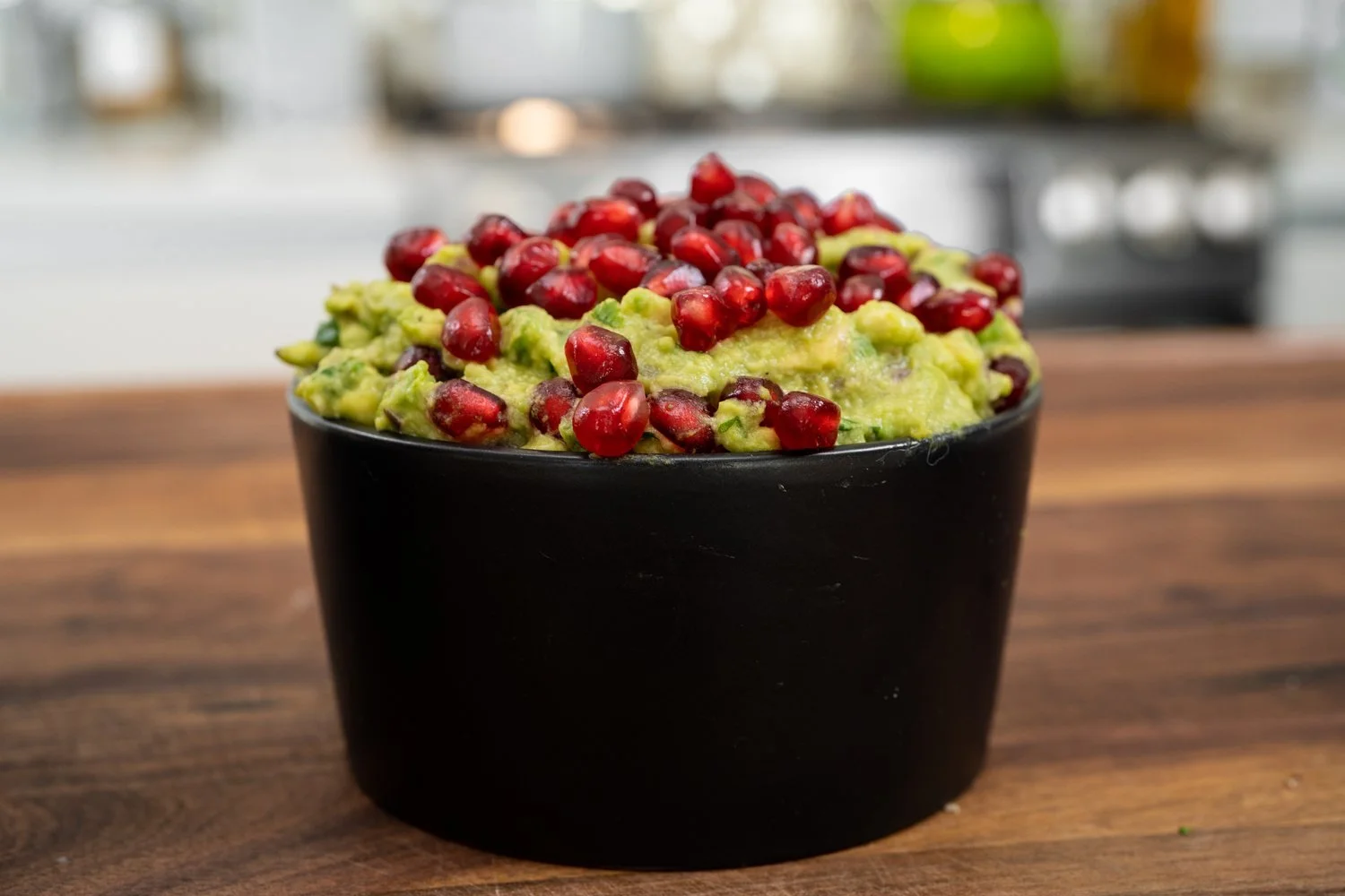 Pomegranate Guacamole Dip