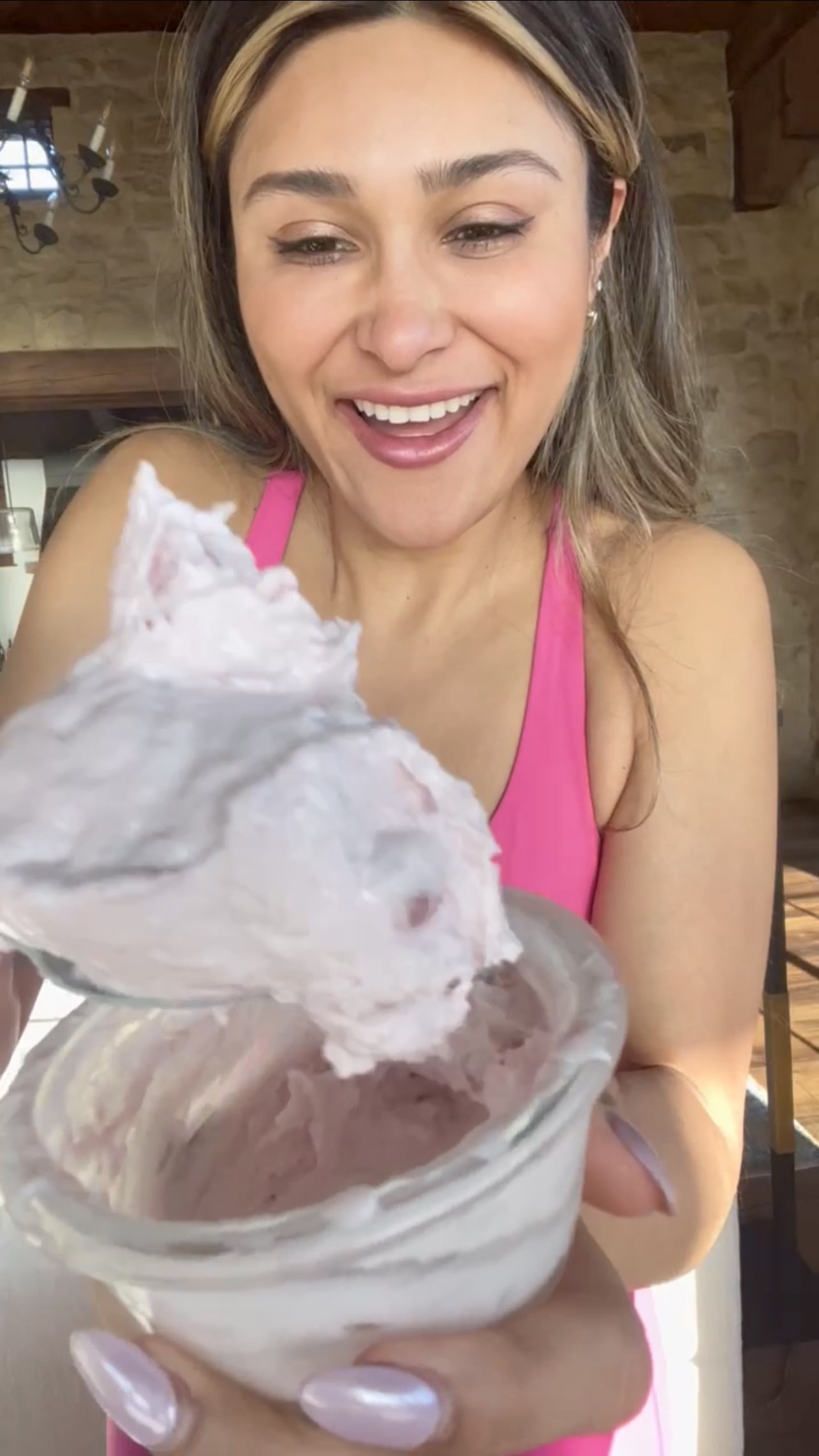 3 Ingredient Protein Ice Cream