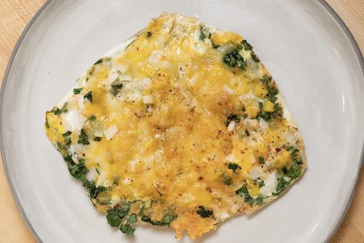 Air Fryer Egg Omelette