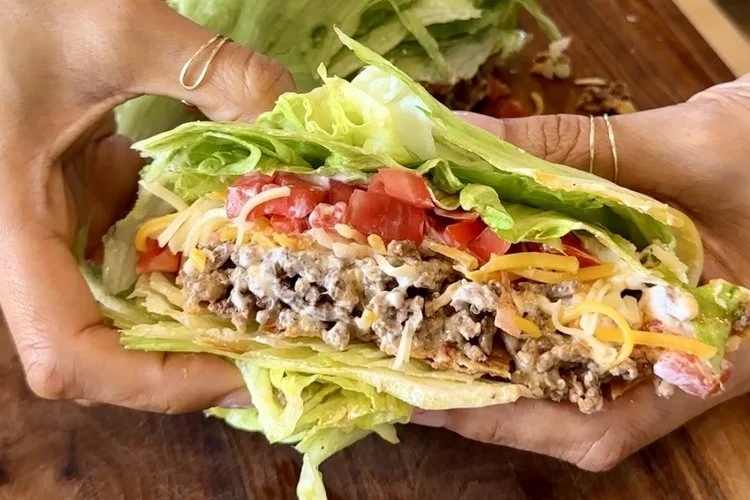 Low Carb CrunchWrap Supreme